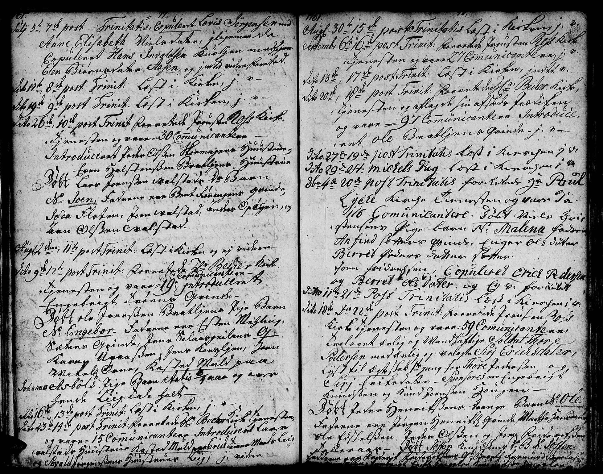 Ministerialprotokoller, klokkerbøker og fødselsregistre - Sør-Trøndelag, SAT/A-1456/671/L0840: Ministerialbok nr. 671A02, 1756-1794, s. 77-78