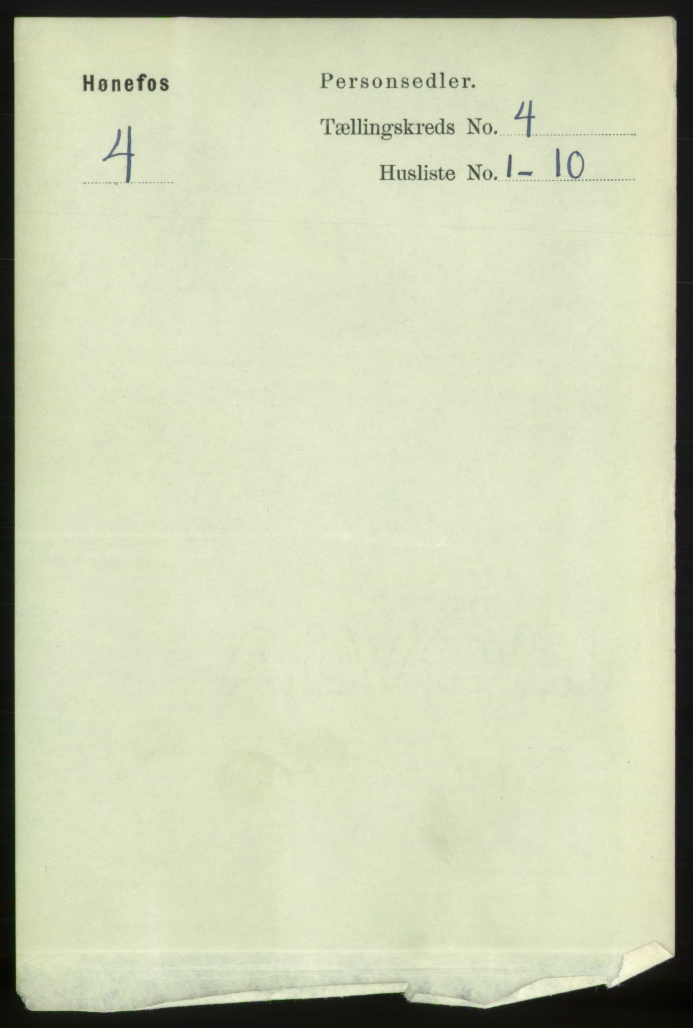 RA, Folketelling 1891 for 0601 Hønefoss kjøpstad, 1891, s. 786