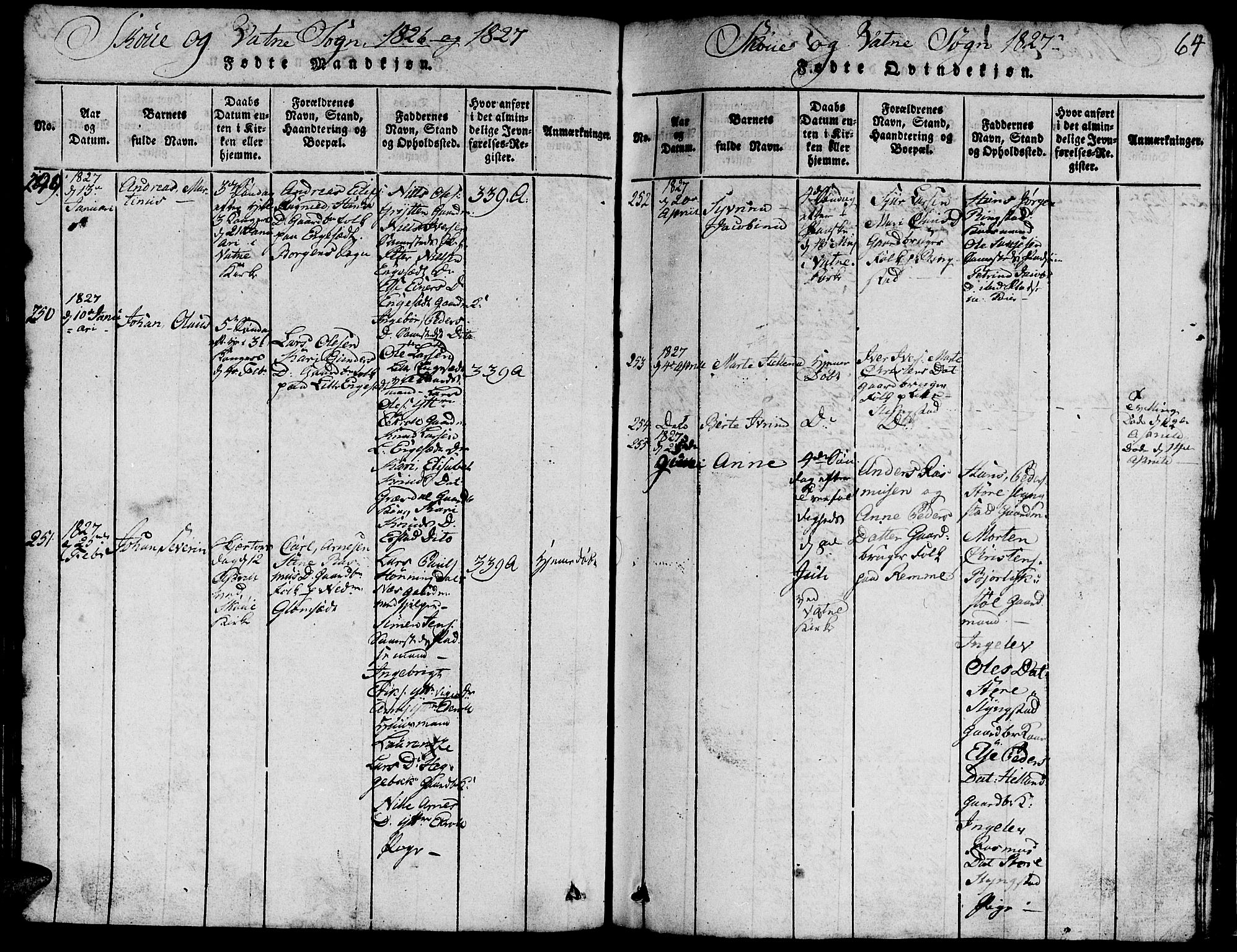 Ministerialprotokoller, klokkerbøker og fødselsregistre - Møre og Romsdal, AV/SAT-A-1454/524/L0360: Klokkerbok nr. 524C01, 1816-1830, s. 66