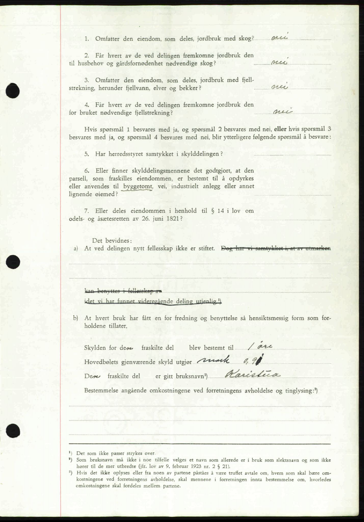 Toten tingrett, SAH/TING-006/H/Hb/Hbc/L0003: Pantebok nr. Hbc-03, 1937-1938, Dagboknr: 2832/1937