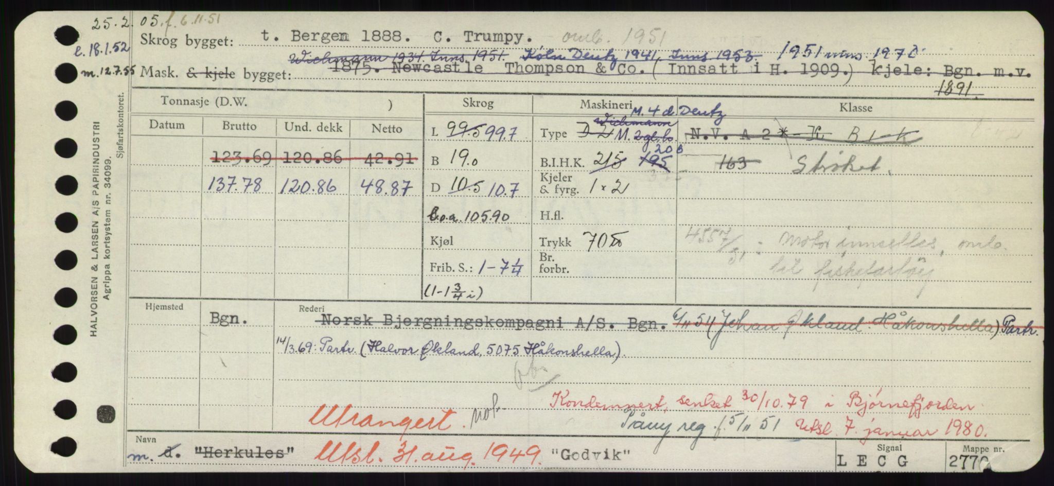 Sjøfartsdirektoratet med forløpere, Skipsmålingen, RA/S-1627/H/Hd/L0013: Fartøy, Gne-Gås, s. 15