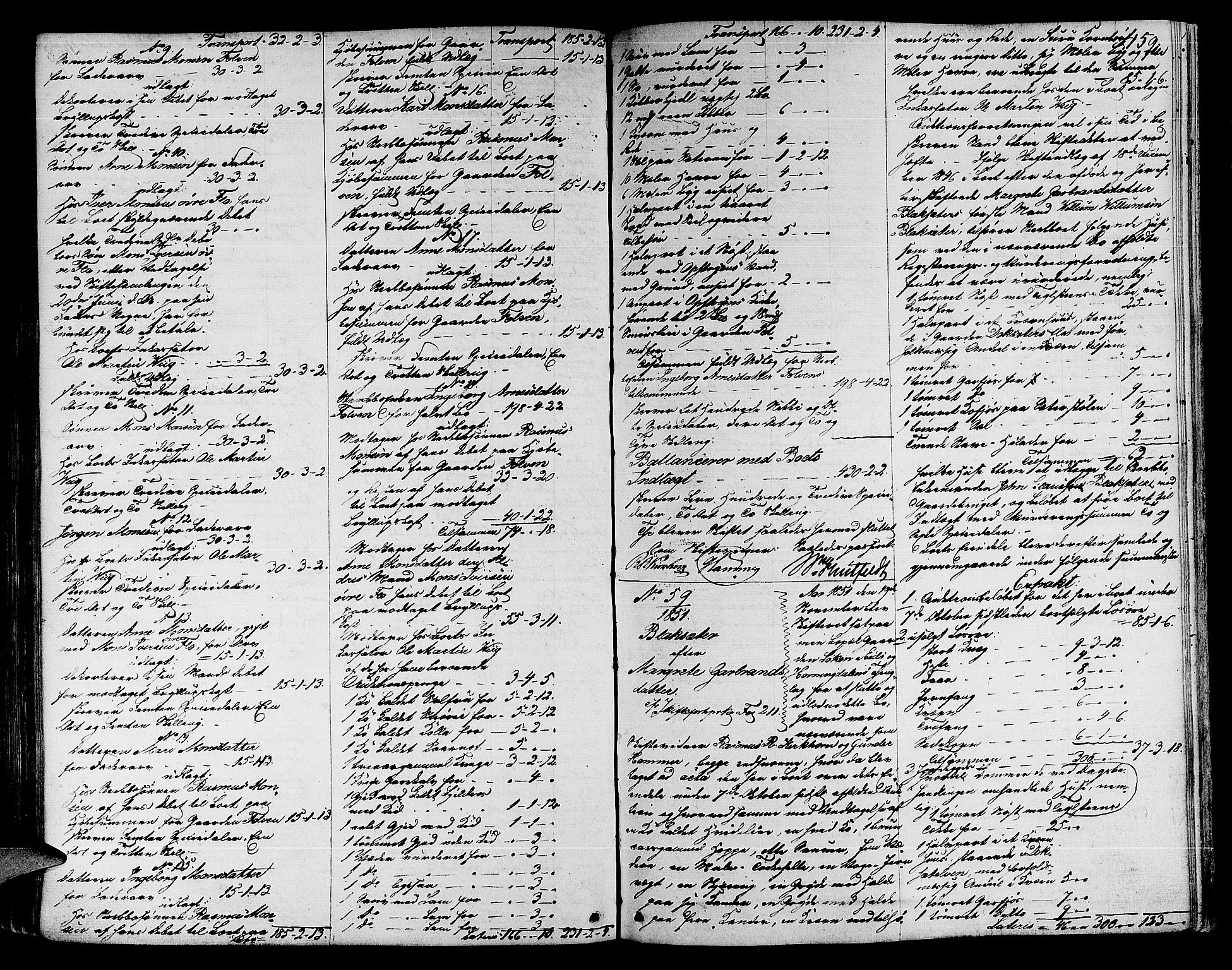 Nordfjord sorenskriveri, AV/SAB-A-2801/1/04/04a/L0026: Skifteprotokollar, 1846-1851, s. 458b-459a
