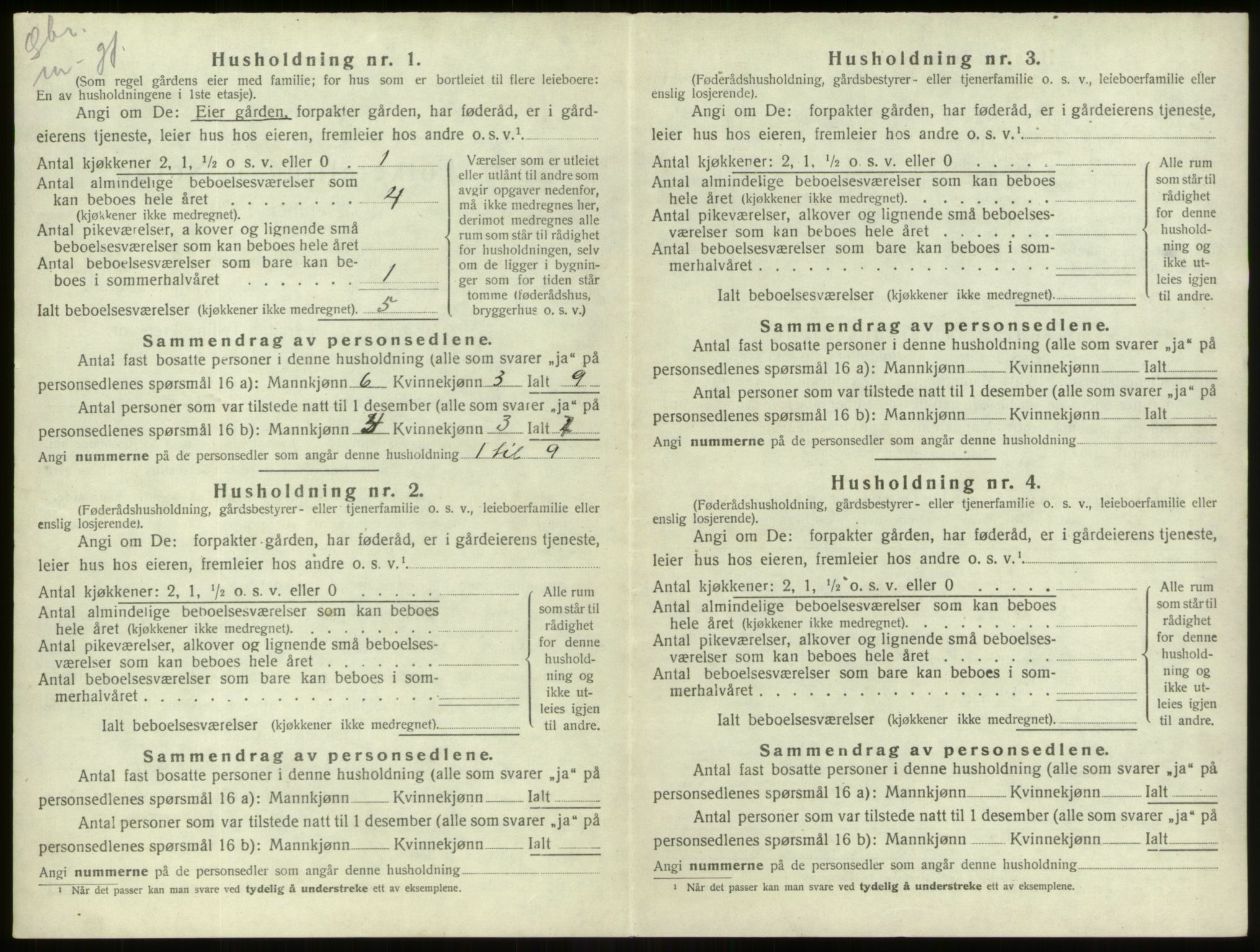 SAB, Folketelling 1920 for 1448 Stryn herred, 1920, s. 562