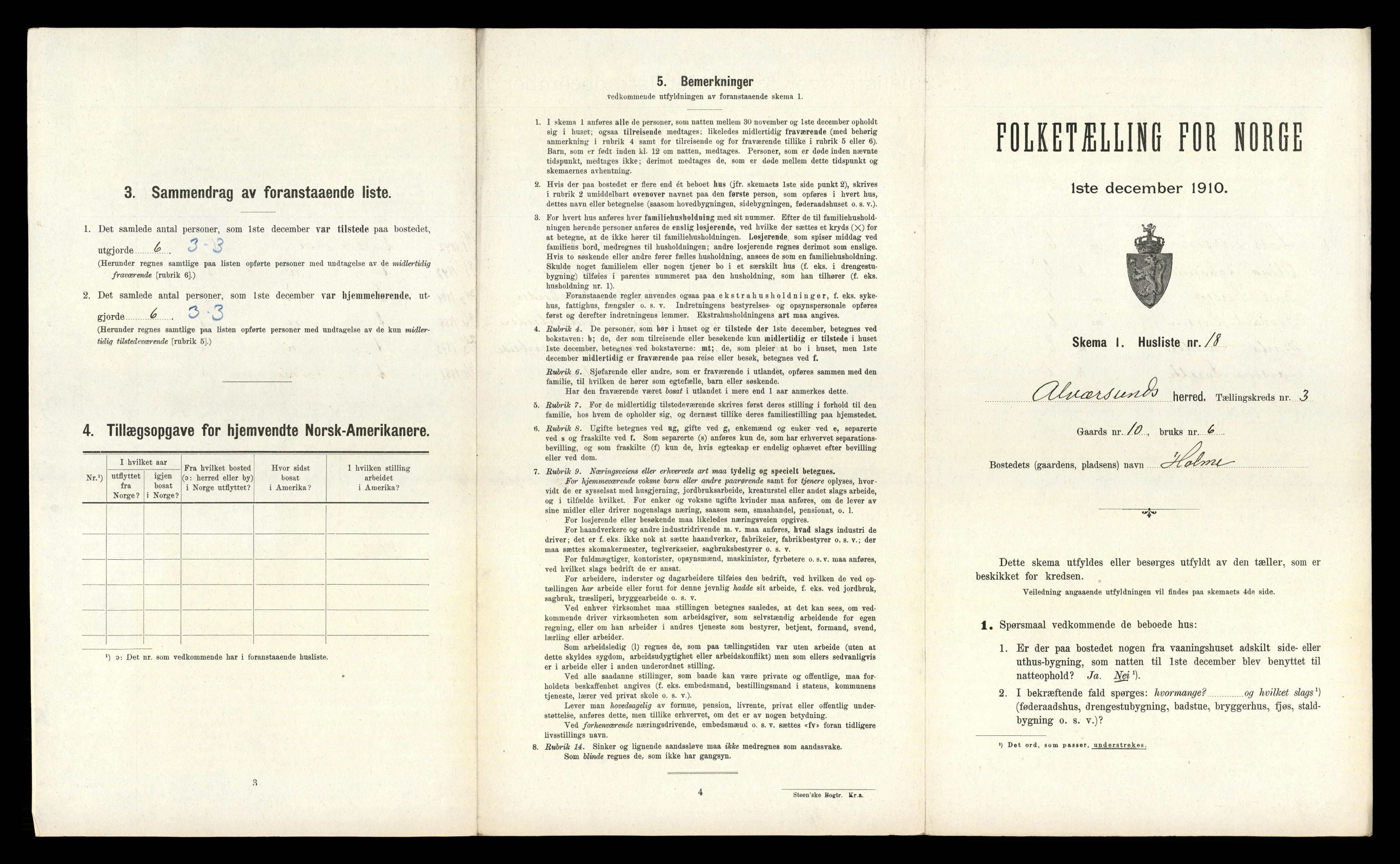 RA, Folketelling 1910 for 1257 Alversund herred, 1910, s. 210