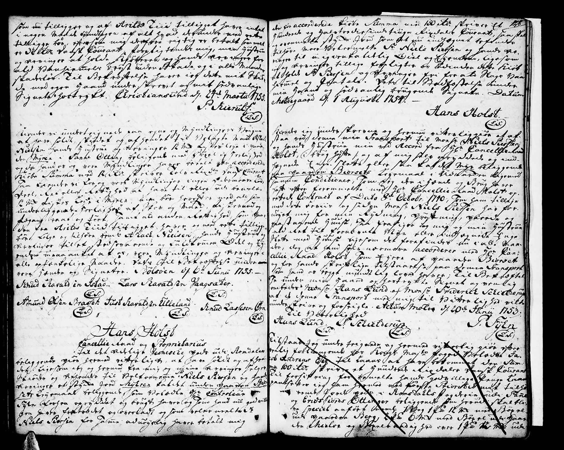 Romsdal sorenskriveri, AV/SAT-A-4149/1/2/2C/L0003: Pantebok nr. 3, 1747-1767, s. 128