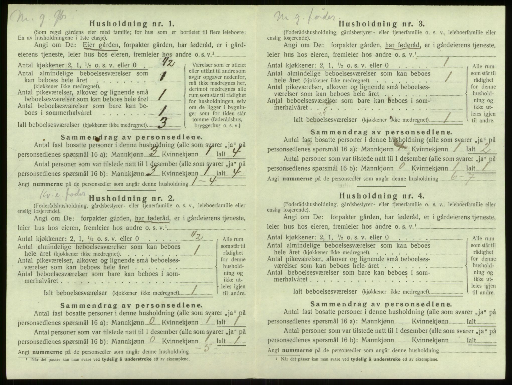 SAB, Folketelling 1920 for 1257 Alversund herred, 1920, s. 1121