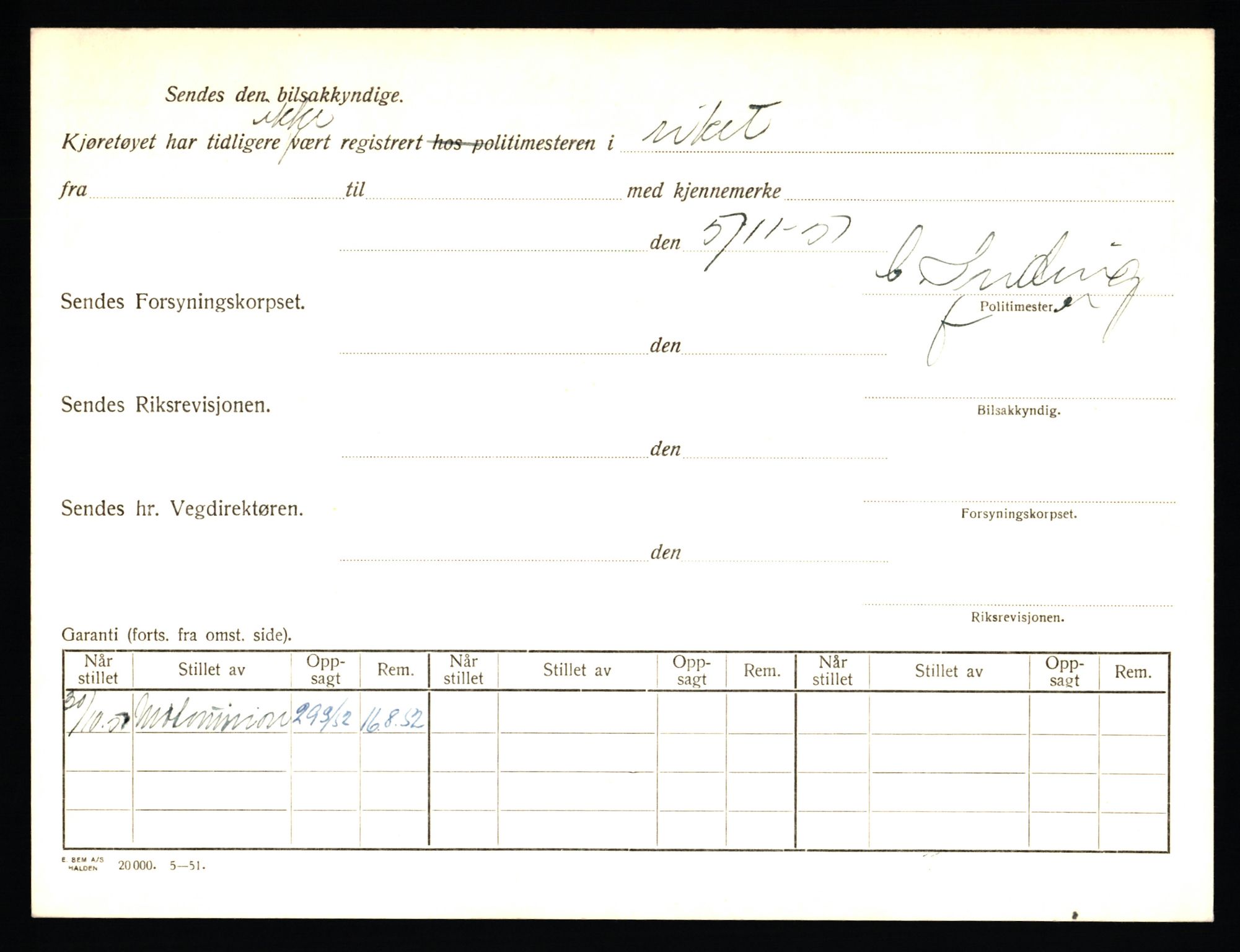 Stavanger trafikkstasjon, AV/SAST-A-101942/0/F/L0006: L-1700 - L-2149, 1930-1971, s. 1976