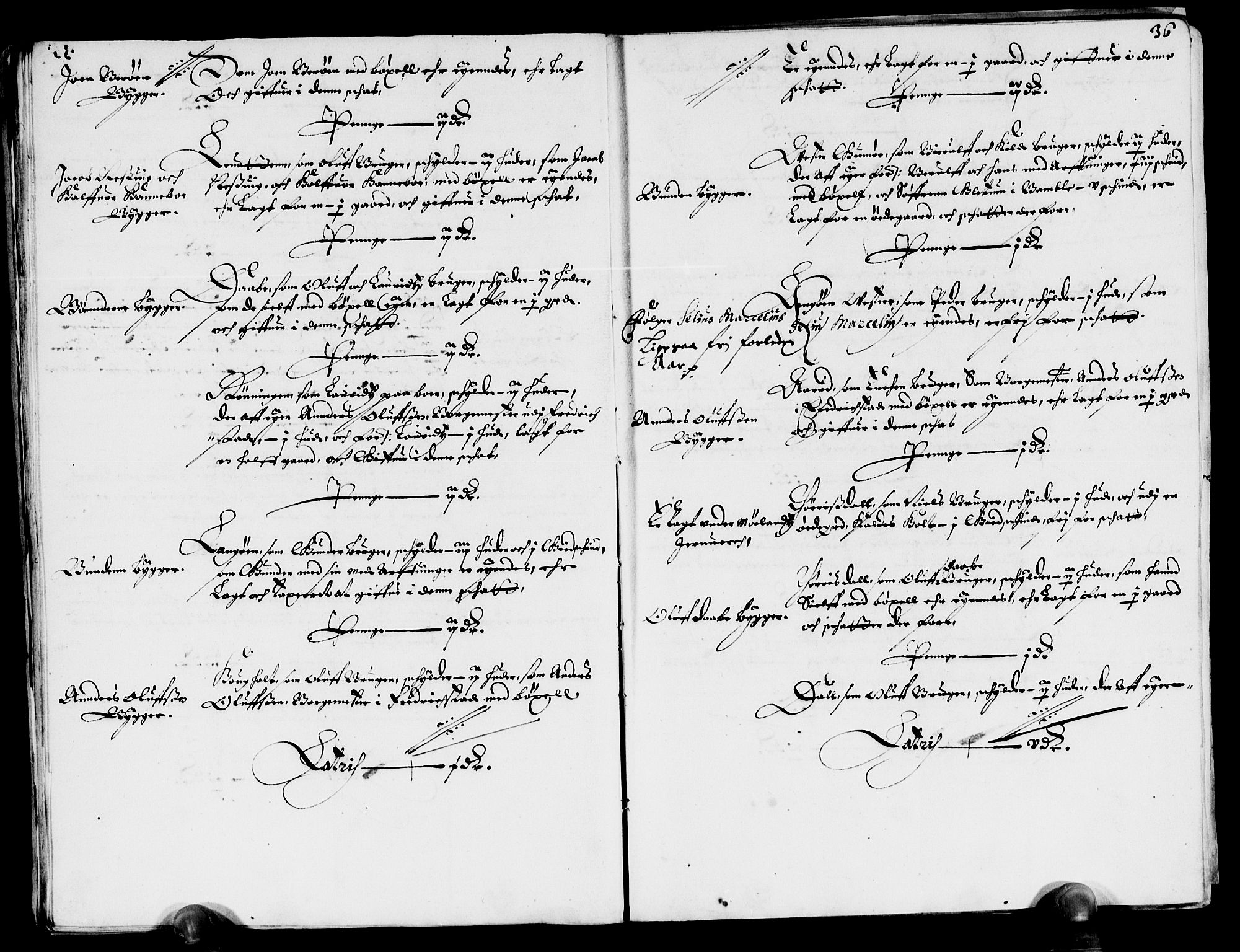 Rentekammeret inntil 1814, Reviderte regnskaper, Lensregnskaper, AV/RA-EA-5023/R/Rb/Rbp/L0038: Bratsberg len, 1651-1653