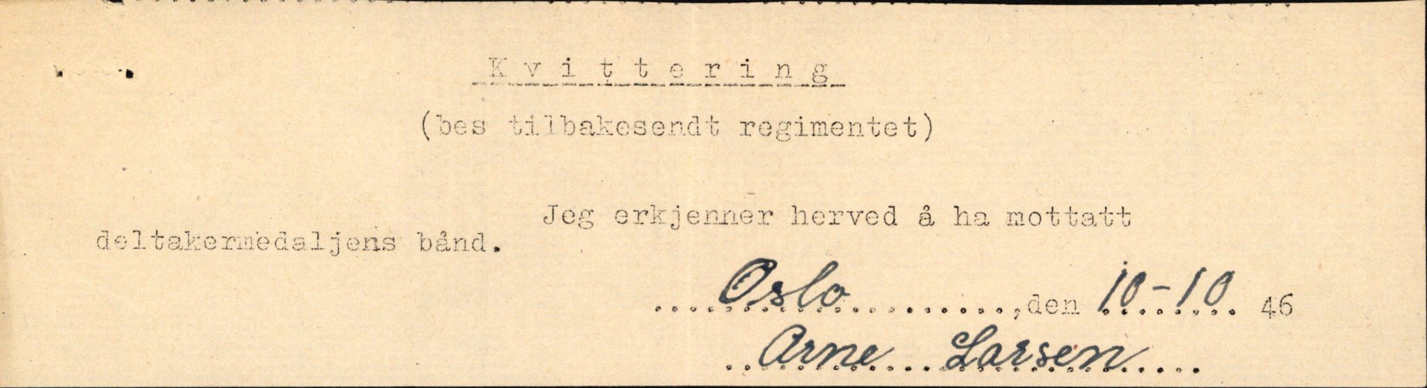 Forsvaret, Jegerkorpset - Akershus infantriregiment nr. 4, AV/RA-RAFA-2947/D/Dd/L0055: DELTAKERMEDALJEN 2. VERDENSKRIG BOKS 3 H-M, 1945-1950, s. 789