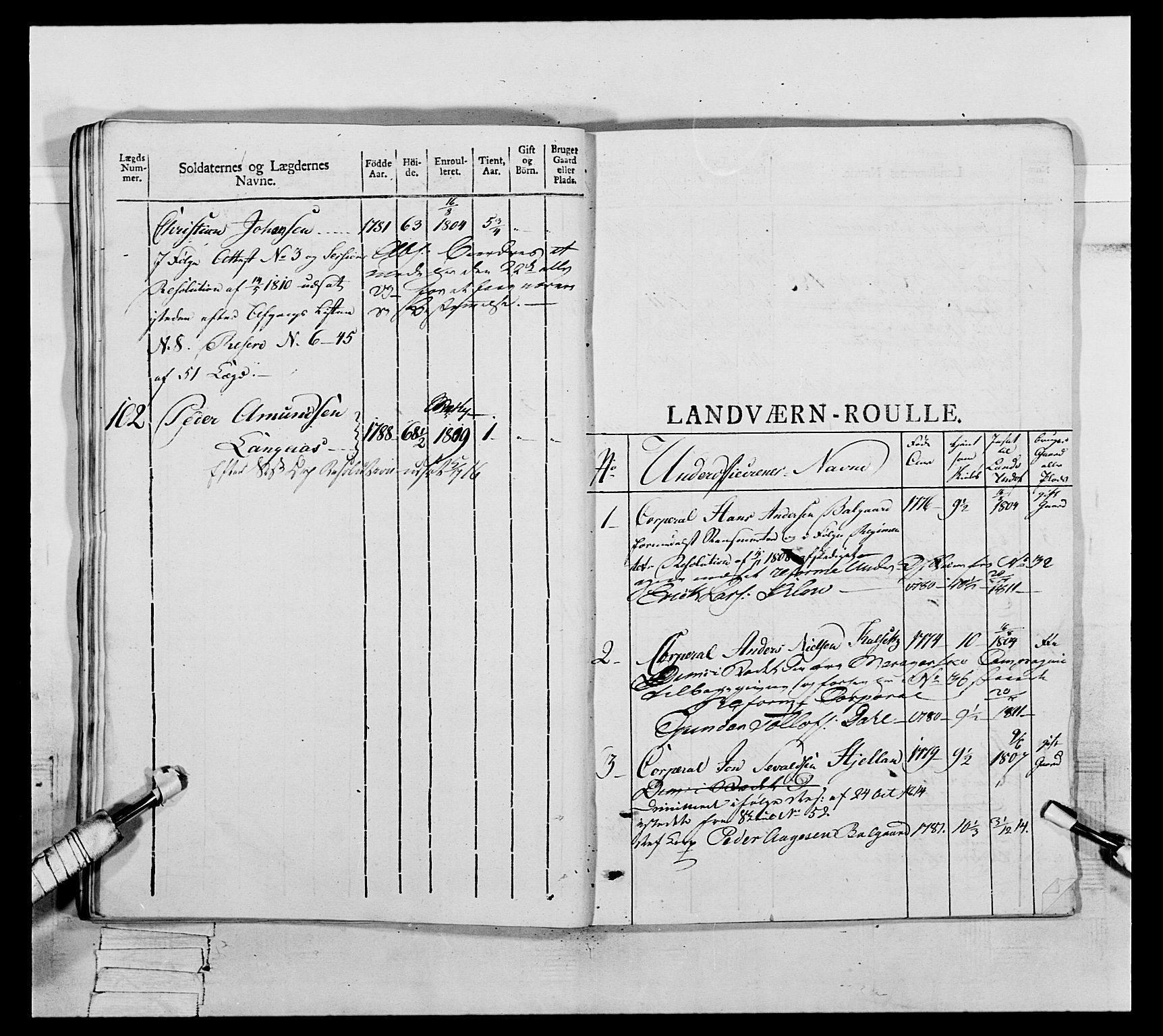 Generalitets- og kommissariatskollegiet, Det kongelige norske kommissariatskollegium, RA/EA-5420/E/Eh/L0075c: 1. Trondheimske nasjonale infanteriregiment, 1811, s. 274