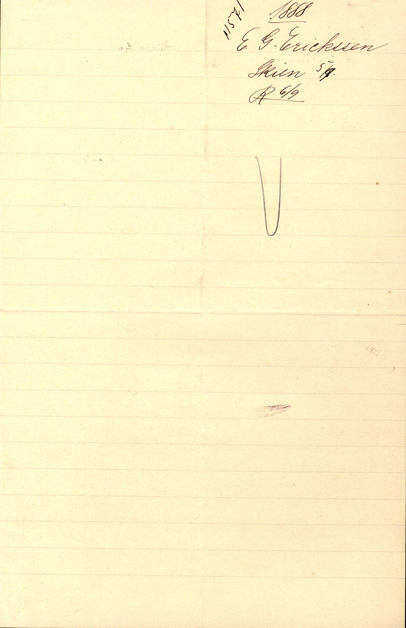 Pa 63 - Østlandske skibsassuranceforening, VEMU/A-1079/G/Ga/L0020/0008: Havaridokumenter / Sunshine, 1887