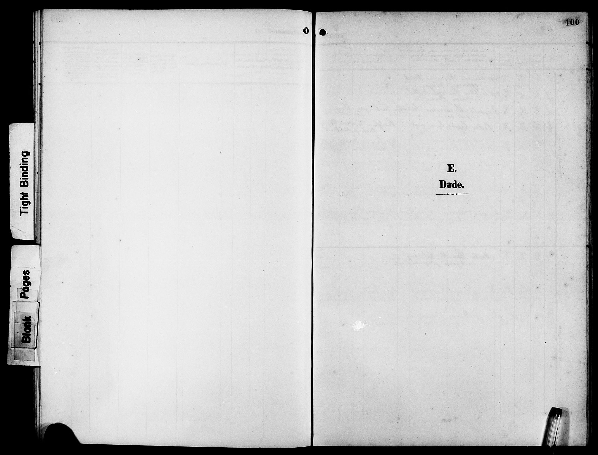 Bremanger sokneprestembete, AV/SAB-A-82201/H/Hab/Habb/L0001: Klokkerbok nr. B 1, 1906-1925, s. 100
