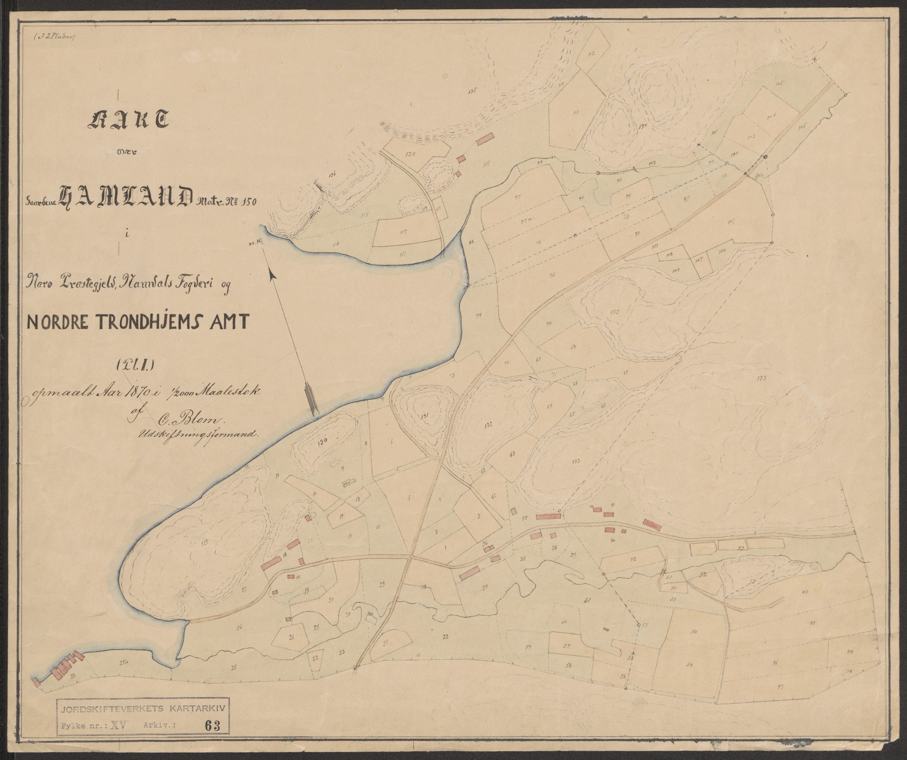 Jordskifteverkets kartarkiv, AV/RA-S-3929/T, 1859-1988, s. 89