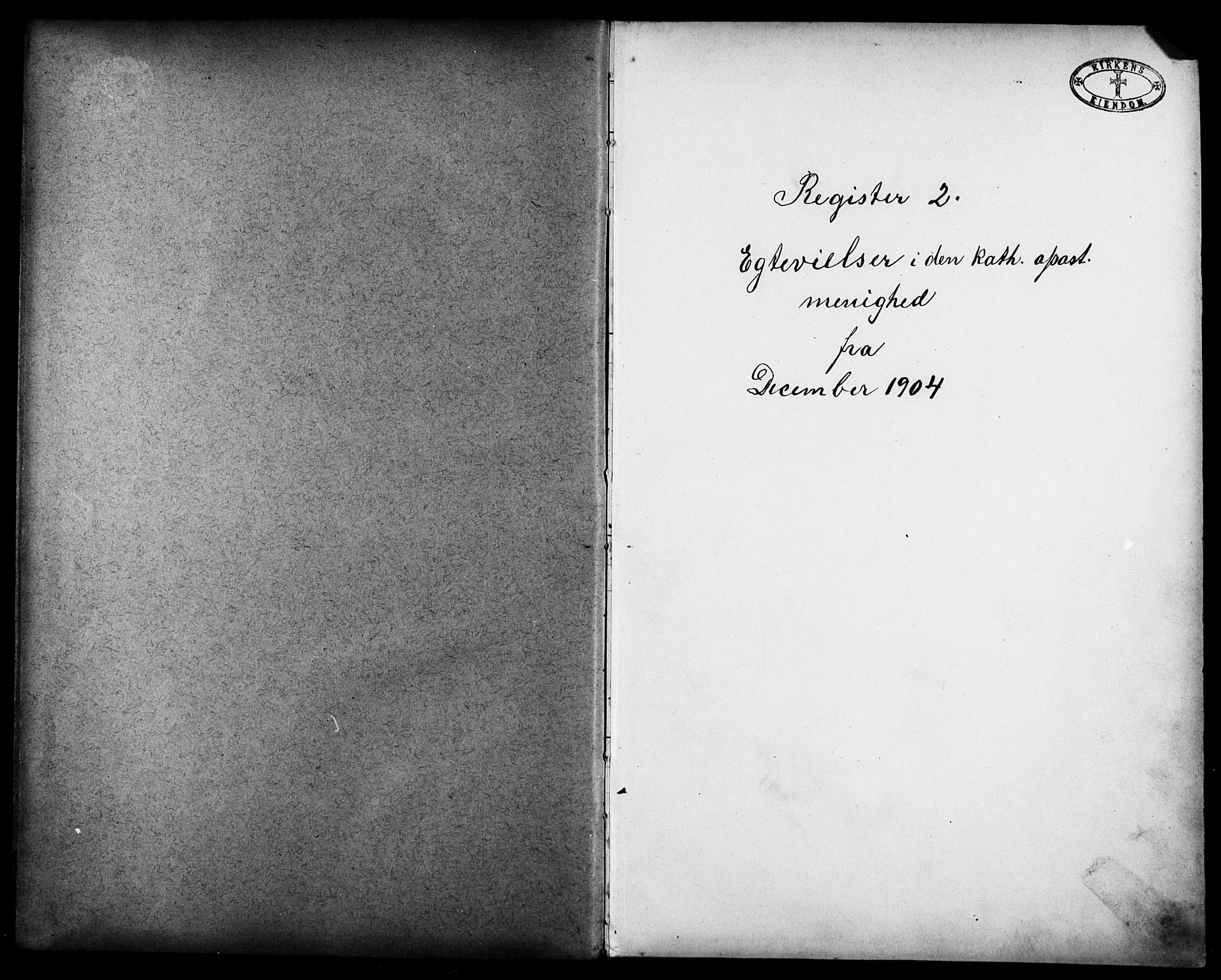 Den katolsk apostoliske menighet i Oslo , AV/SAO-PAO-0214/F/Fb/L0003: Dissenterprotokoll nr. 3, 1905-1932