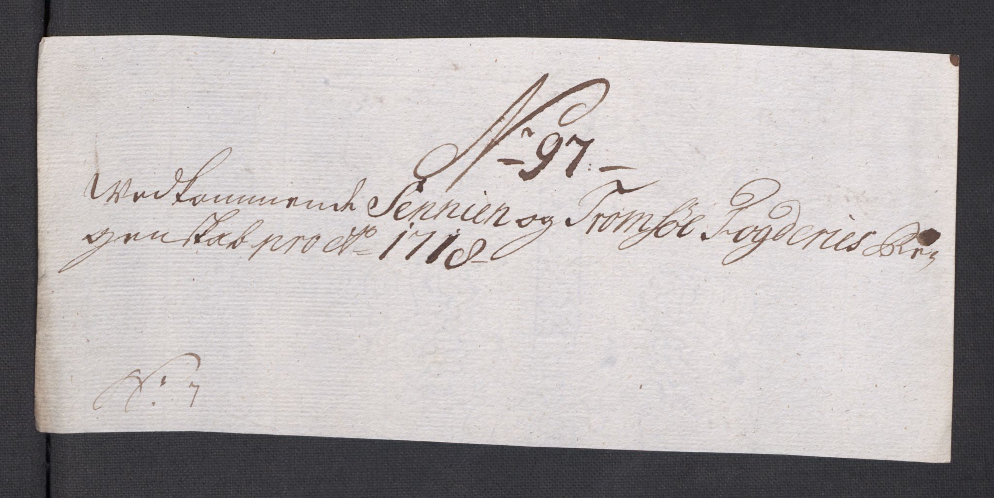 Rentekammeret inntil 1814, Reviderte regnskaper, Fogderegnskap, AV/RA-EA-4092/R68/L4764: Fogderegnskap Senja og Troms, 1718, s. 409