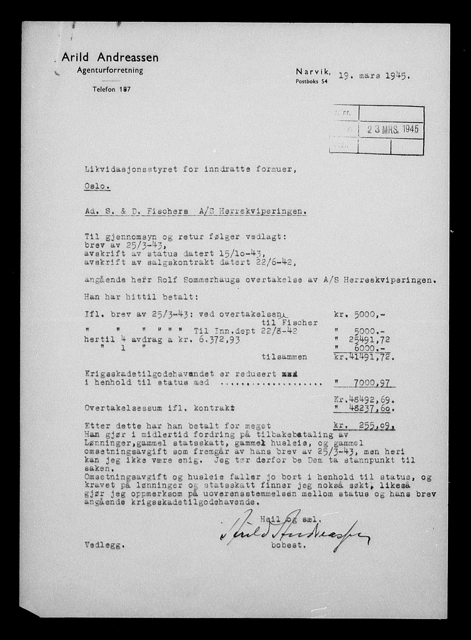 Justisdepartementet, Tilbakeføringskontoret for inndratte formuer, RA/S-1564/H/Hc/Hcb/L0912: --, 1945-1947, s. 980