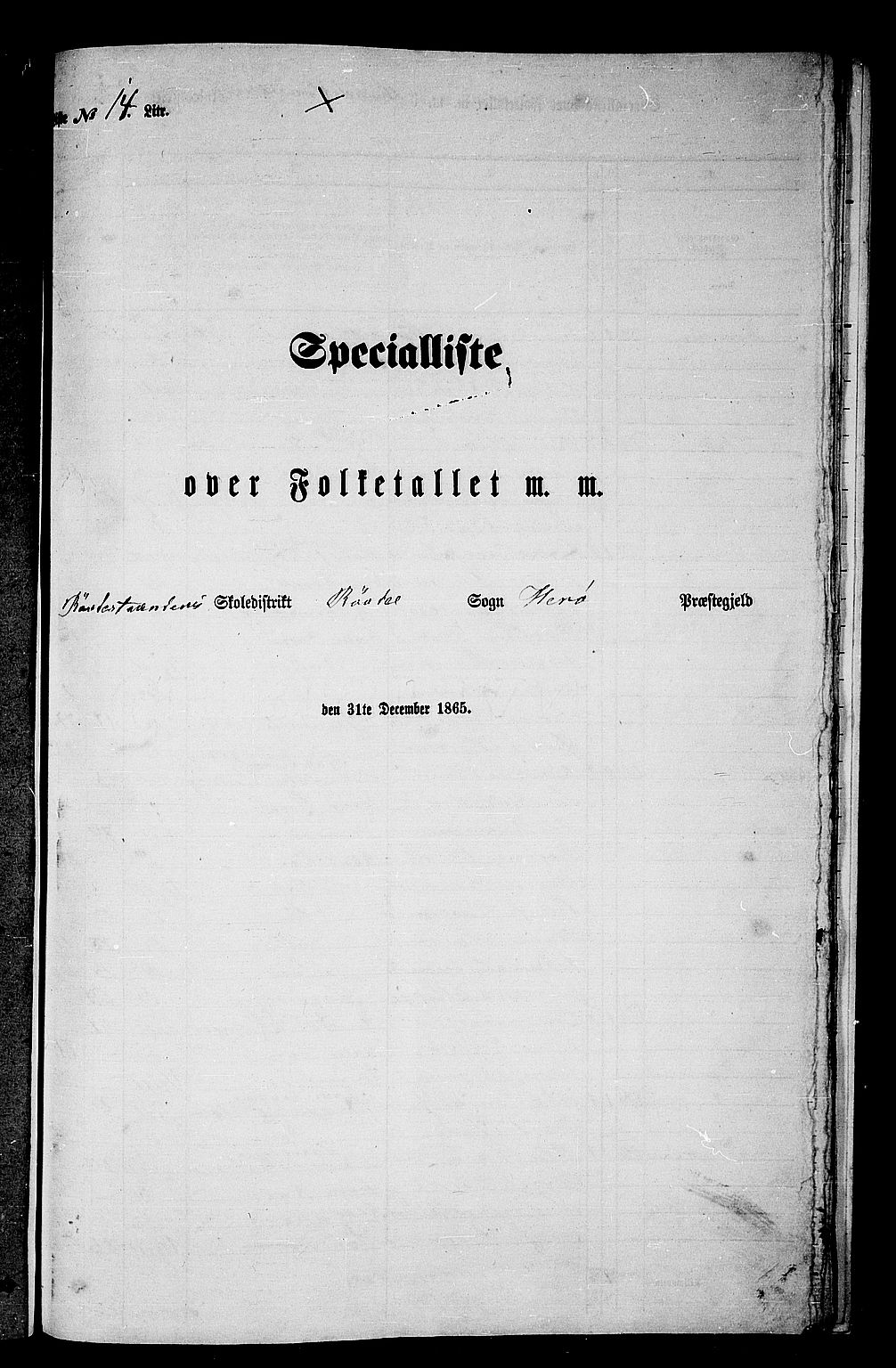 RA, Folketelling 1865 for 1515P Herøy prestegjeld, 1865, s. 186