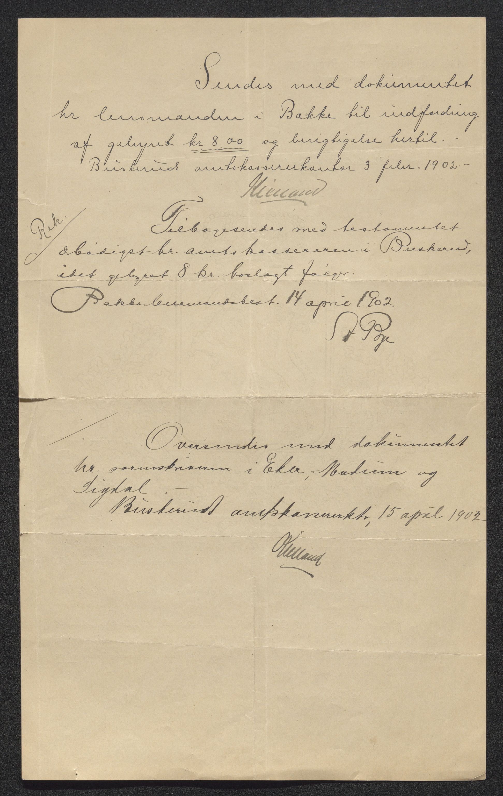 Eiker, Modum og Sigdal sorenskriveri, SAKO/A-123/H/Ha/Hab/L0028: Dødsfallsmeldinger, 1901, s. 170