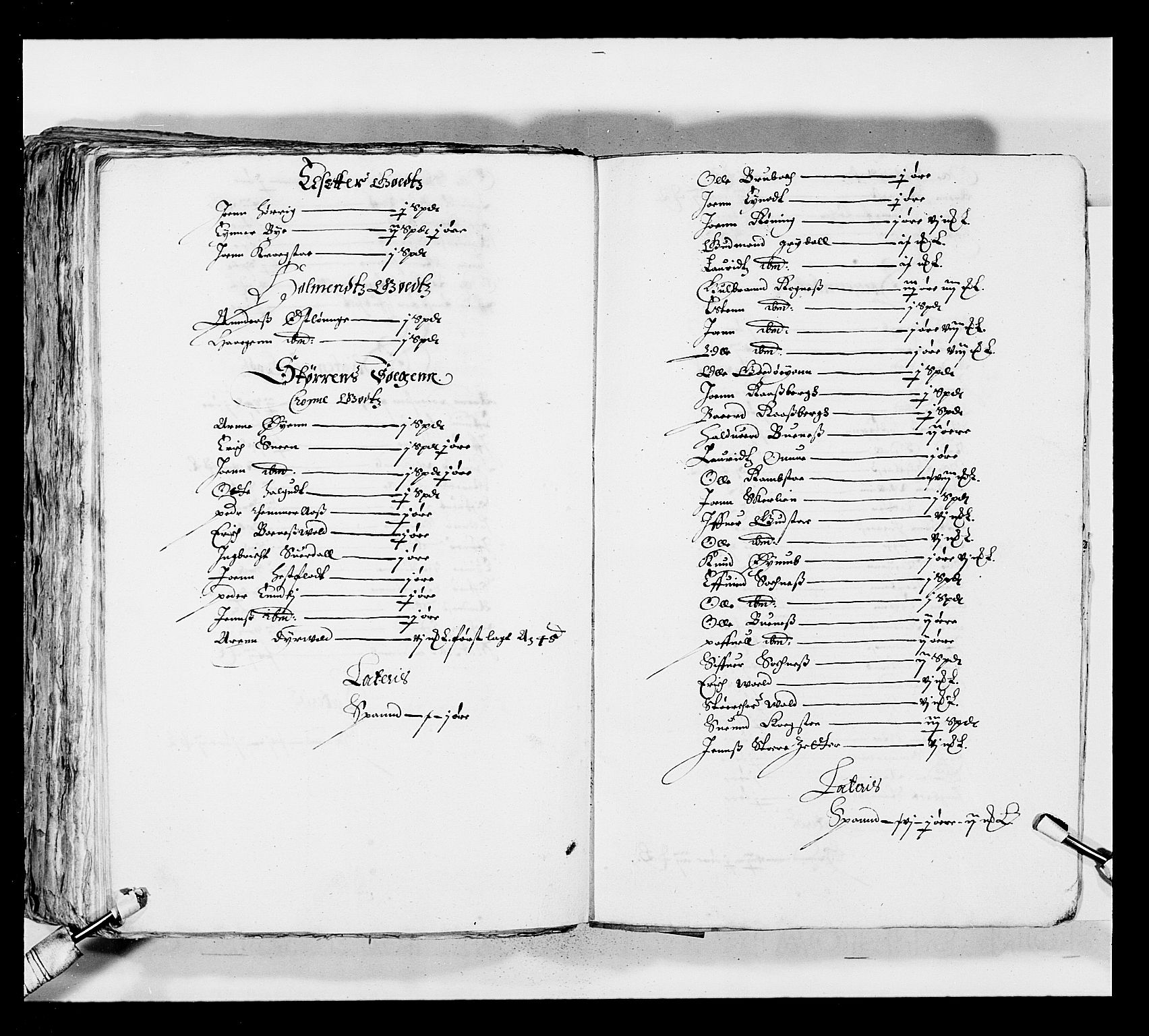 Stattholderembetet 1572-1771, RA/EA-2870/Ek/L0029/0001: Jordebøker 1633-1658: / Jordebøker for Trondheim len, 1646-1647, s. 242