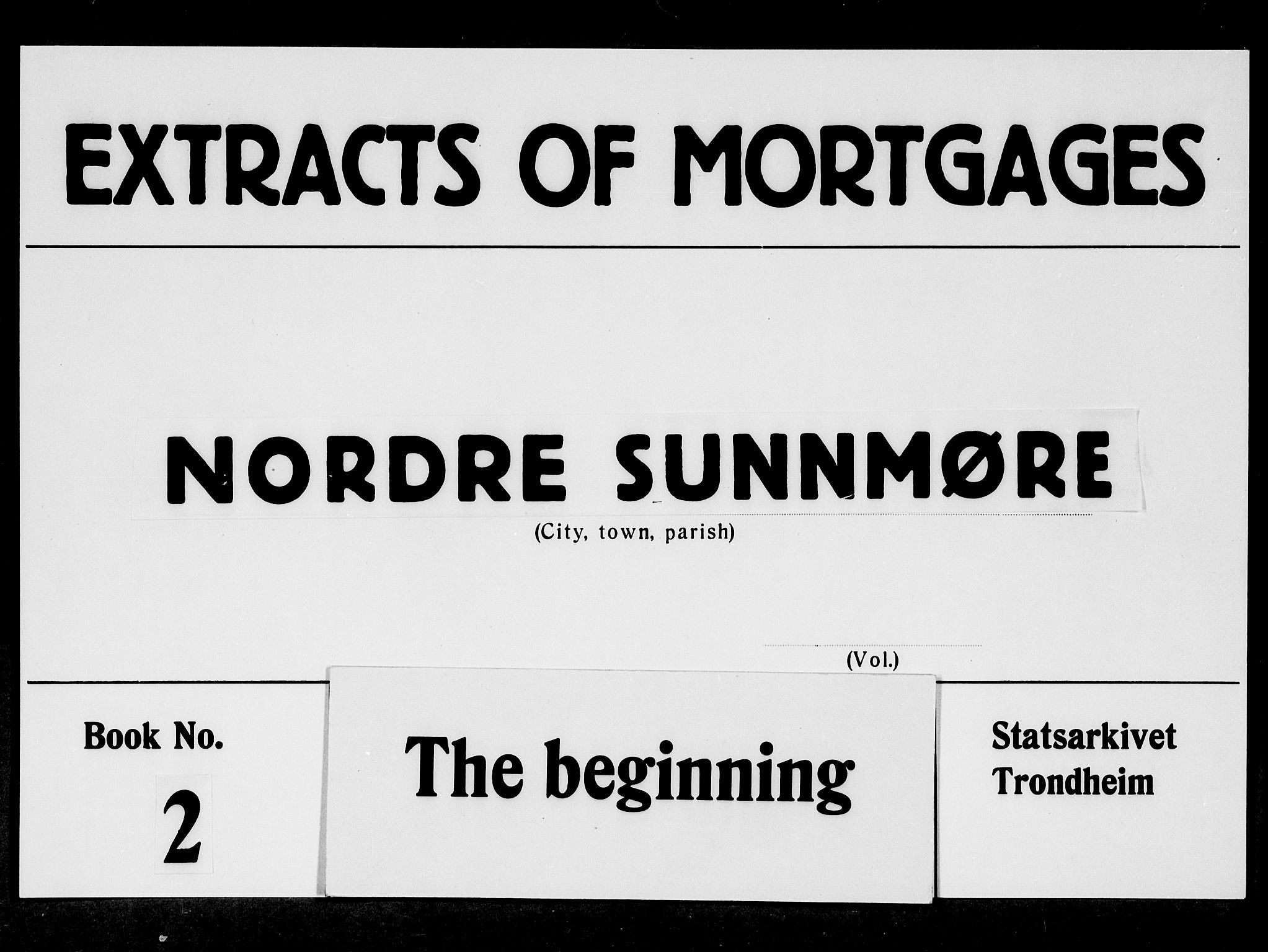 Nordre Sunnmøre sorenskriveri, SAT/A-0006/1/2/2A/L0002: Panteregister nr. 2, 1833-1854