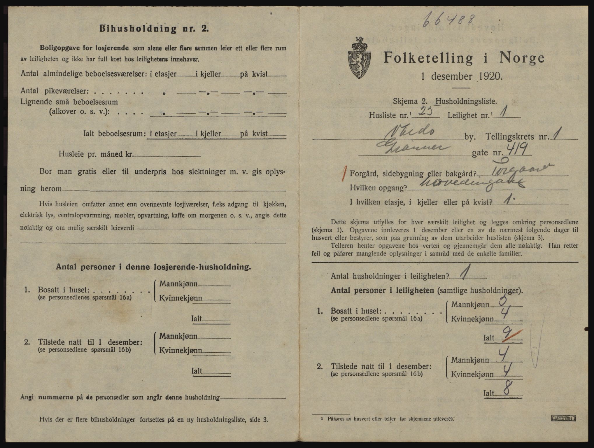 SATØ, Folketelling 1920 for 2002 Vardø kjøpstad, 1920, s. 1035