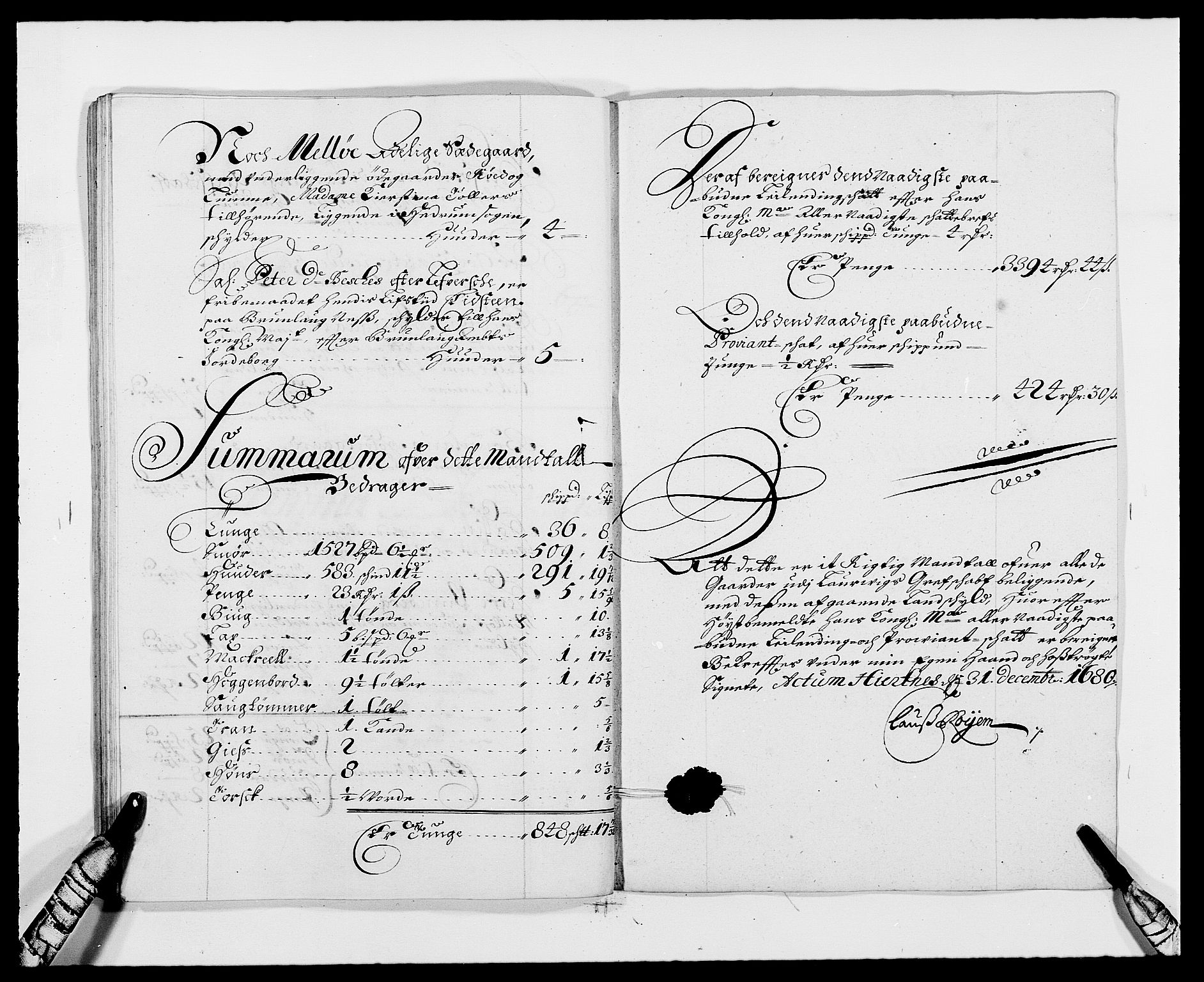 Rentekammeret inntil 1814, Reviderte regnskaper, Fogderegnskap, AV/RA-EA-4092/R33/L1968: Fogderegnskap Larvik grevskap, 1675-1687, s. 377