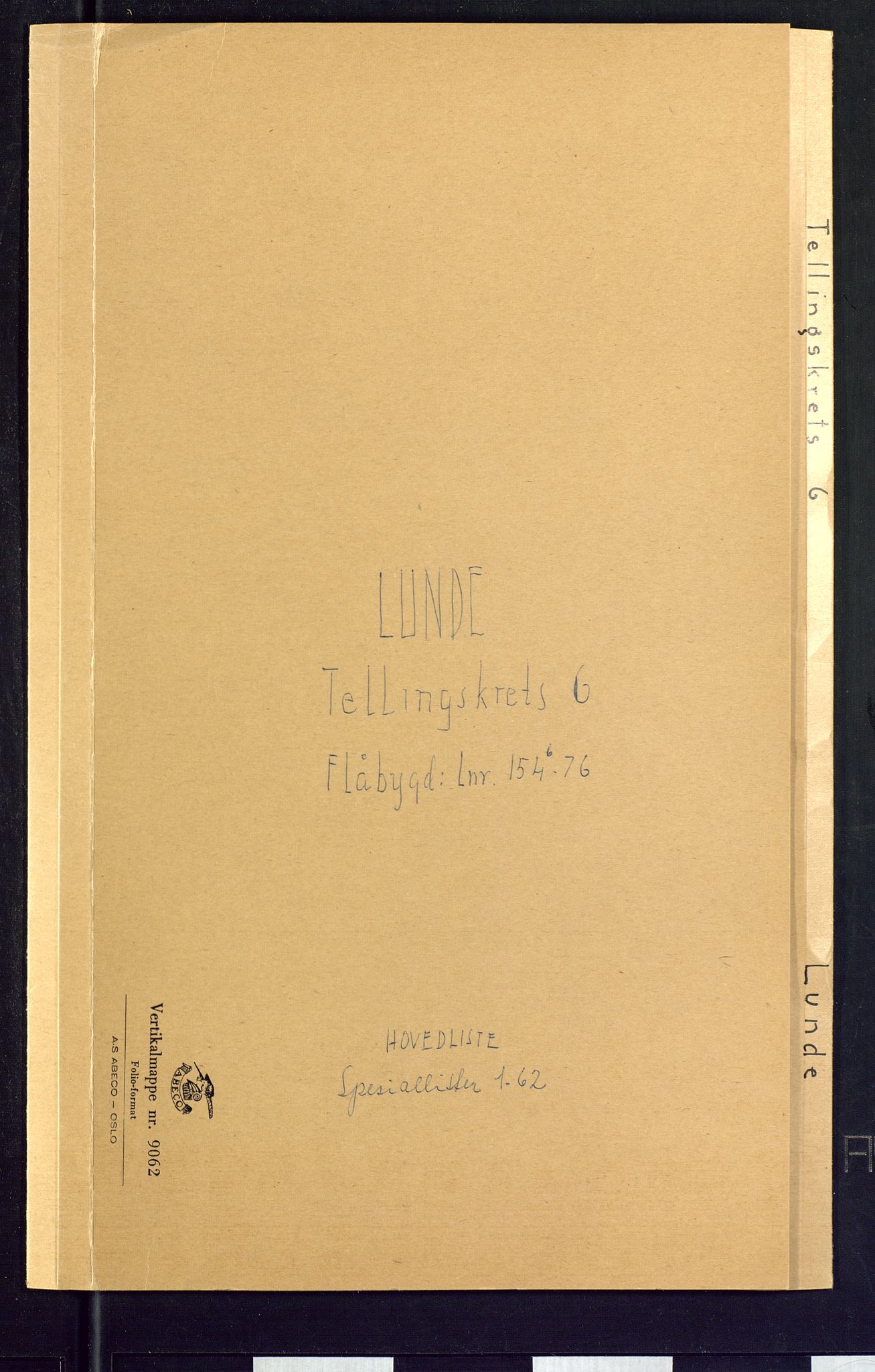 SAKO, Folketelling 1875 for 0820P Lunde prestegjeld, 1875, s. 24