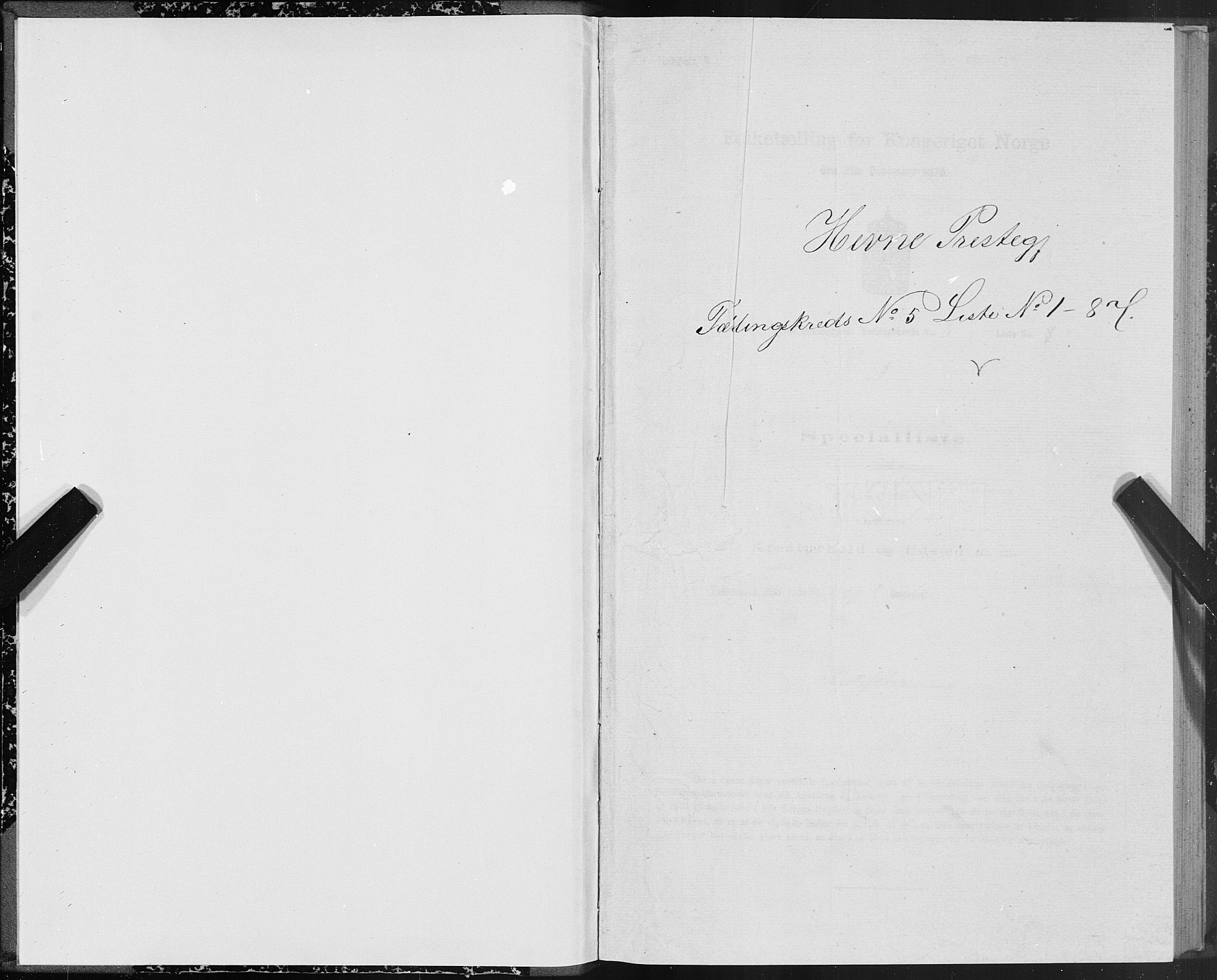 SAT, Folketelling 1875 for 1612P Hemne prestegjeld, 1875