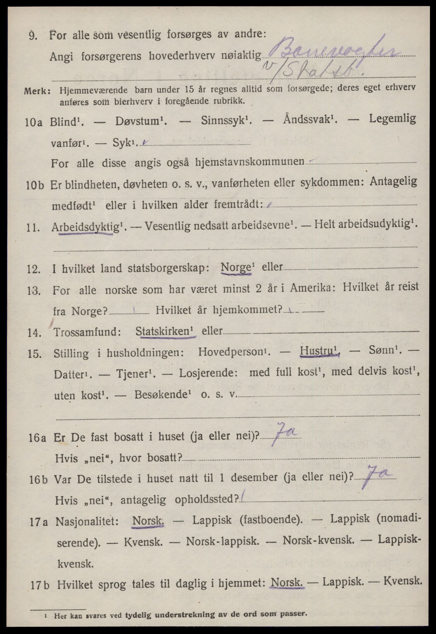 SAT, Folketelling 1920 for 1660 Strinda herred, 1920, s. 24925