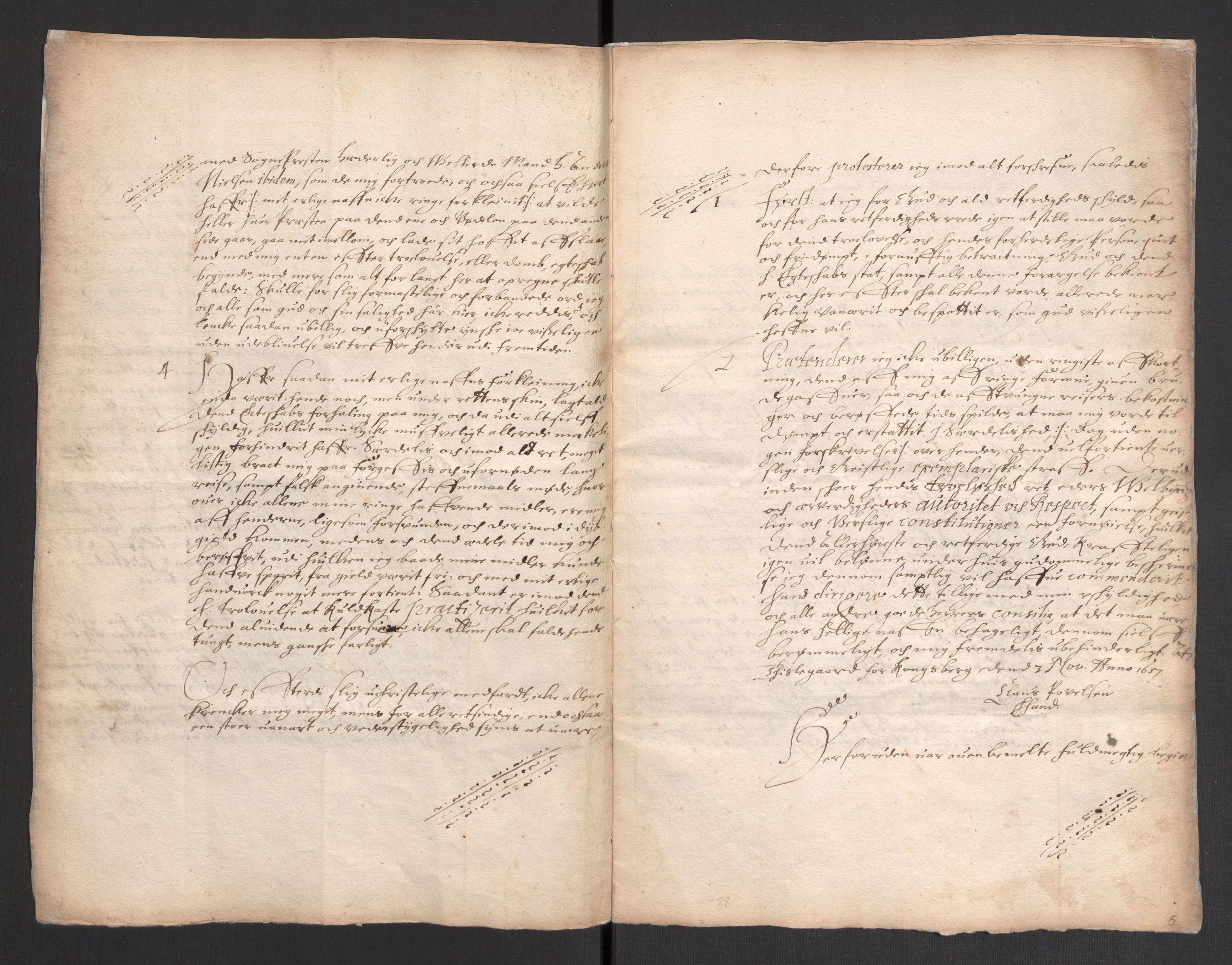 Danske Kanselli 1572-1799, AV/RA-EA-3023/F/Fc/Fcc/Fcca/L0020: Norske innlegg 1572-1799, 1660, s. 298