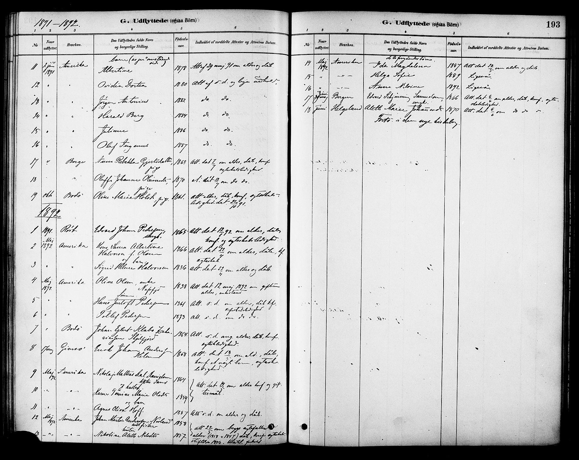 Ministerialprotokoller, klokkerbøker og fødselsregistre - Nordland, SAT/A-1459/885/L1204: Ministerialbok nr. 885A05, 1878-1892, s. 193
