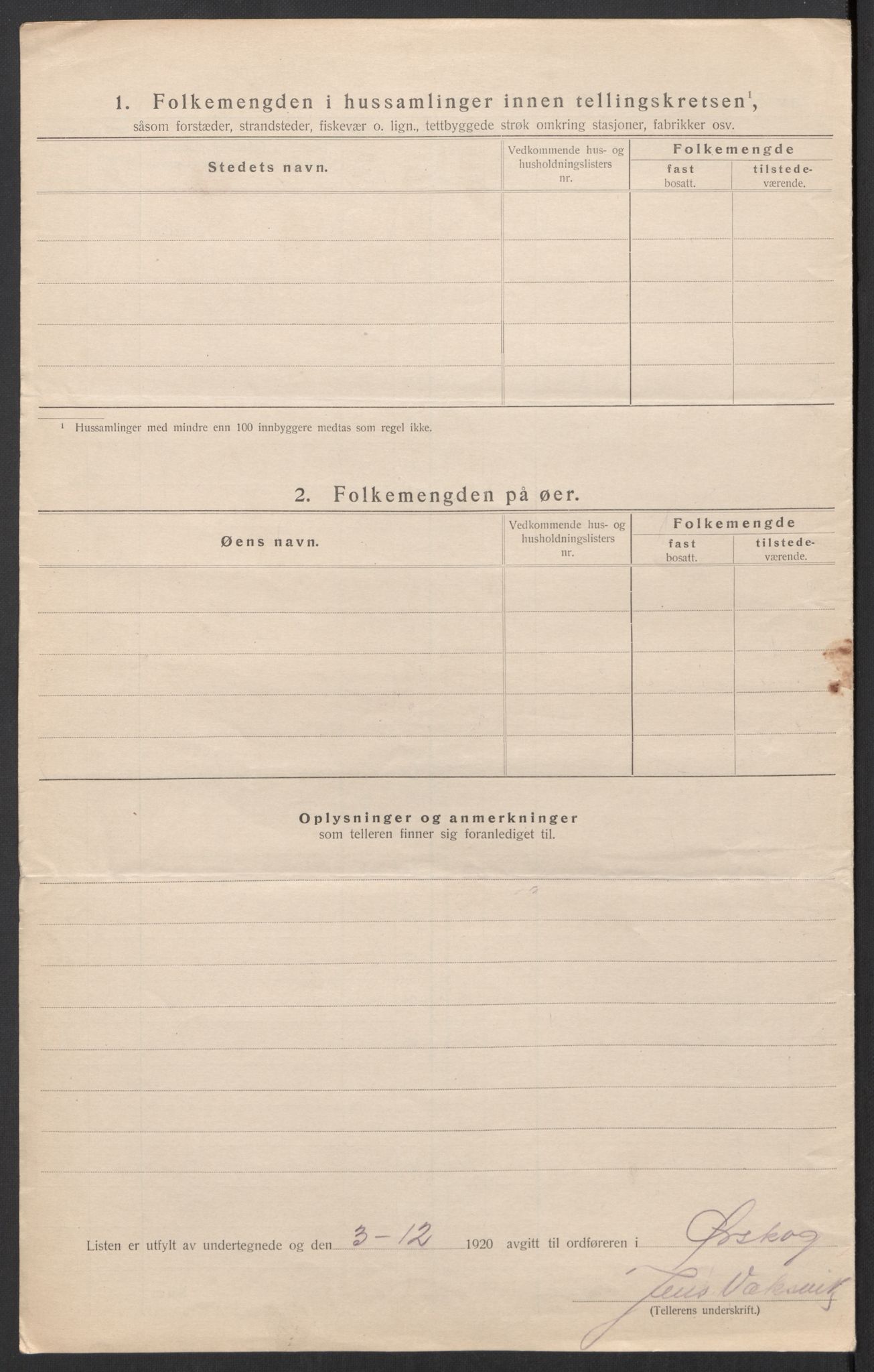 SAT, Folketelling 1920 for 1527 Ørskog herred, 1920, s. 9