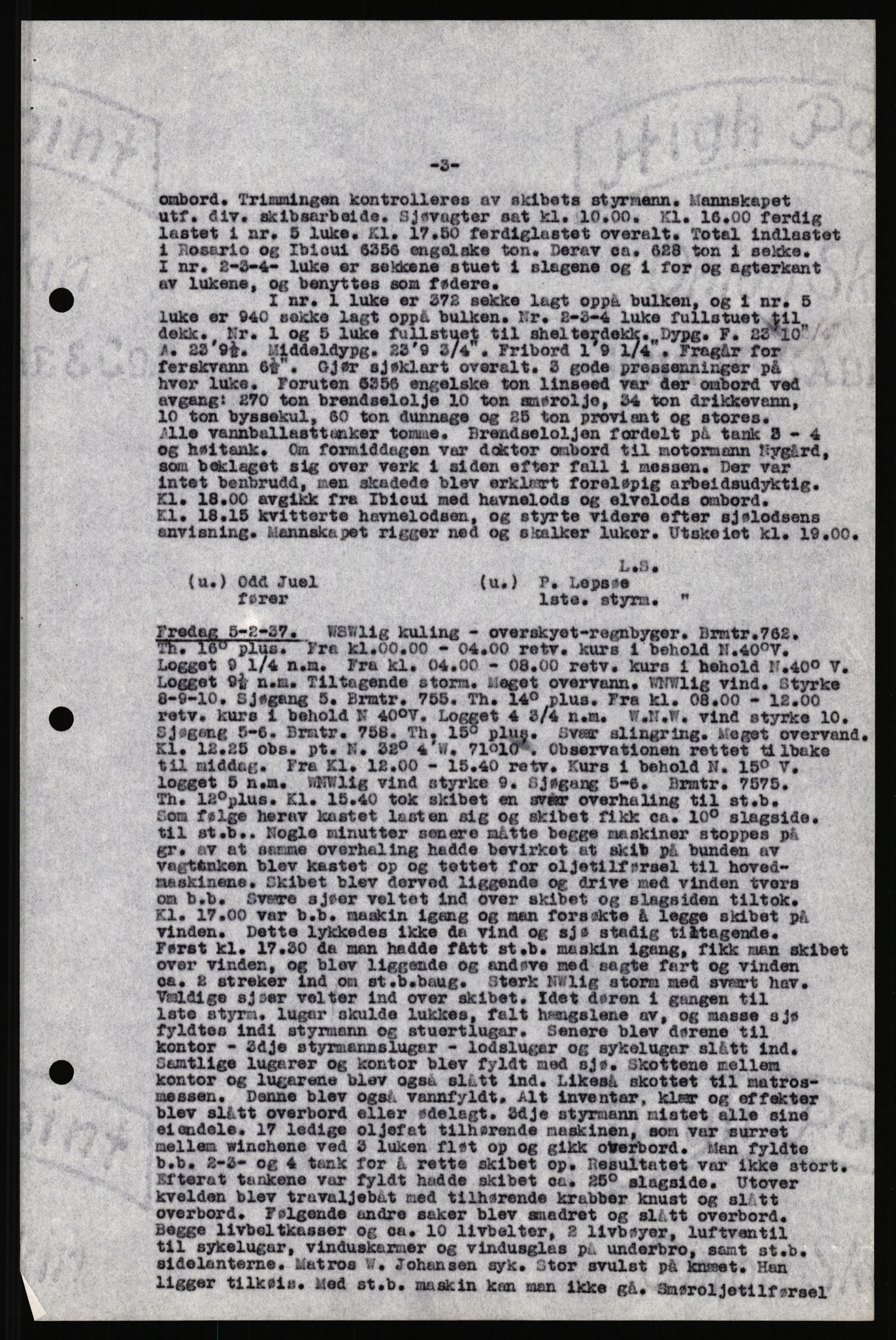 Sjøfartsdirektoratet med forløpere, skipsmapper slettede skip, AV/RA-S-4998/F/Fb/L0072: --, 1949, s. 23