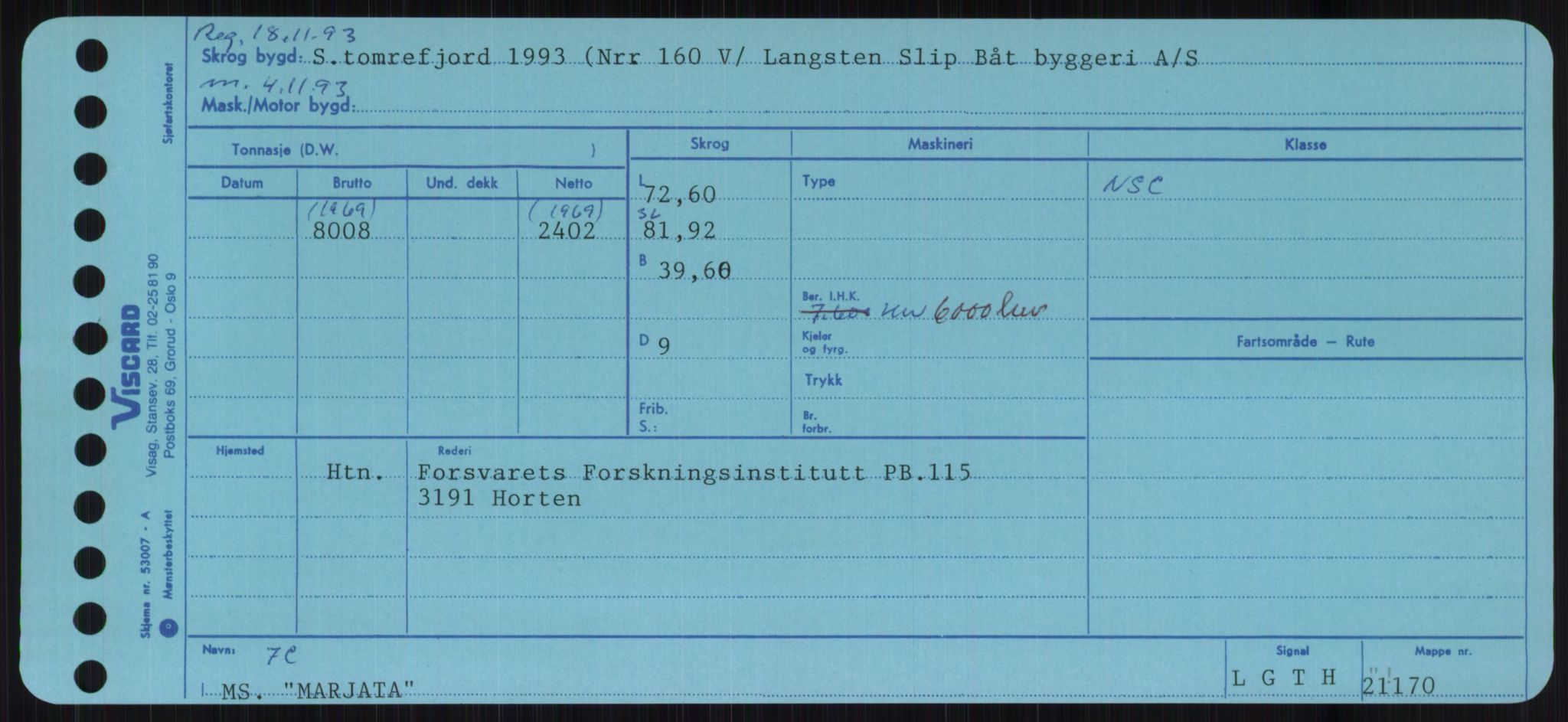 Sjøfartsdirektoratet med forløpere, Skipsmålingen, AV/RA-S-1627/H/Ha/L0003/0002: Fartøy, Hilm-Mar / Fartøy, Kom-Mar, s. 927