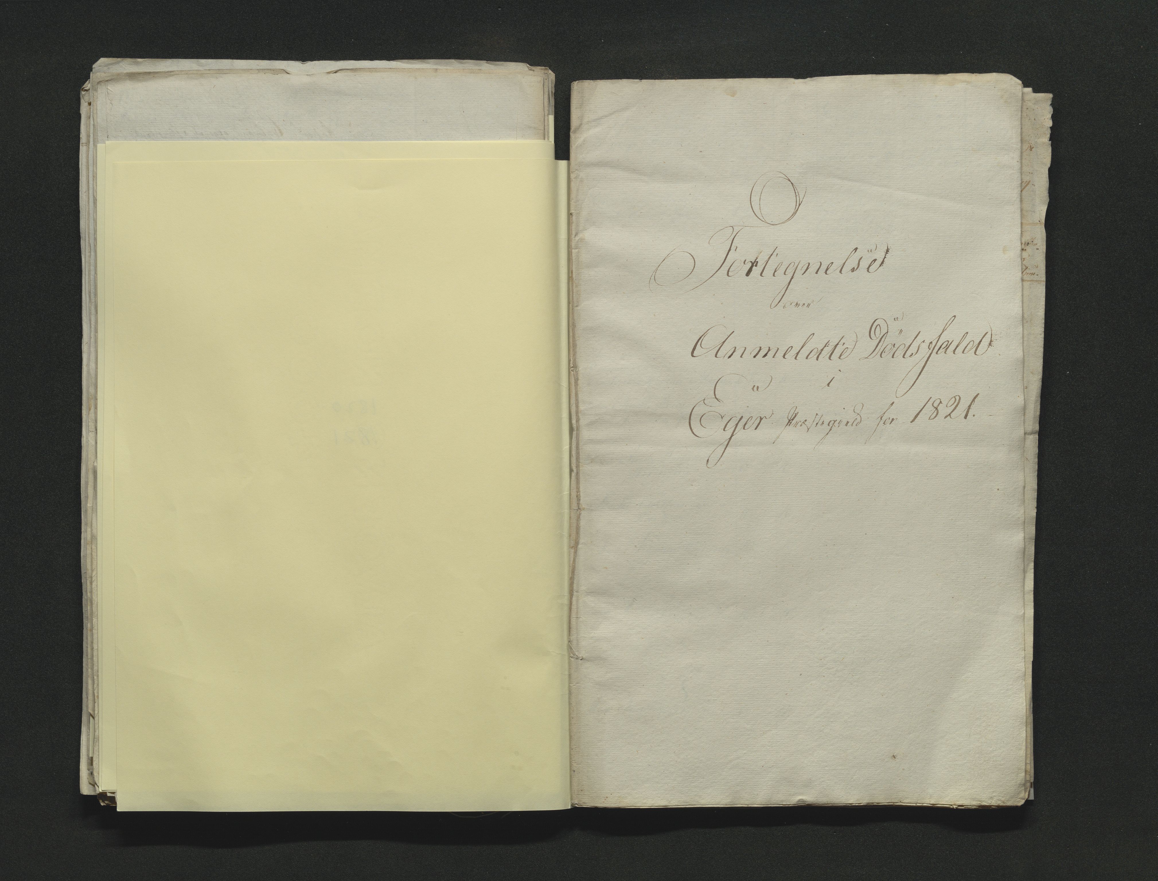 Eiker, Modum og Sigdal sorenskriveri, AV/SAKO-A-123/H/Ha/Hab/L0001: Dødsfallsmeldinger, 1812-1822, s. 261