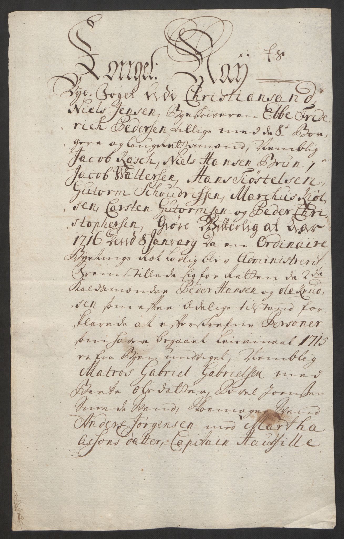 Rentekammeret inntil 1814, Reviderte regnskaper, Byregnskaper, RA/EA-4066/R/Rm/L0285: [M18] Sikt og sakefall, 1681-1718, s. 432