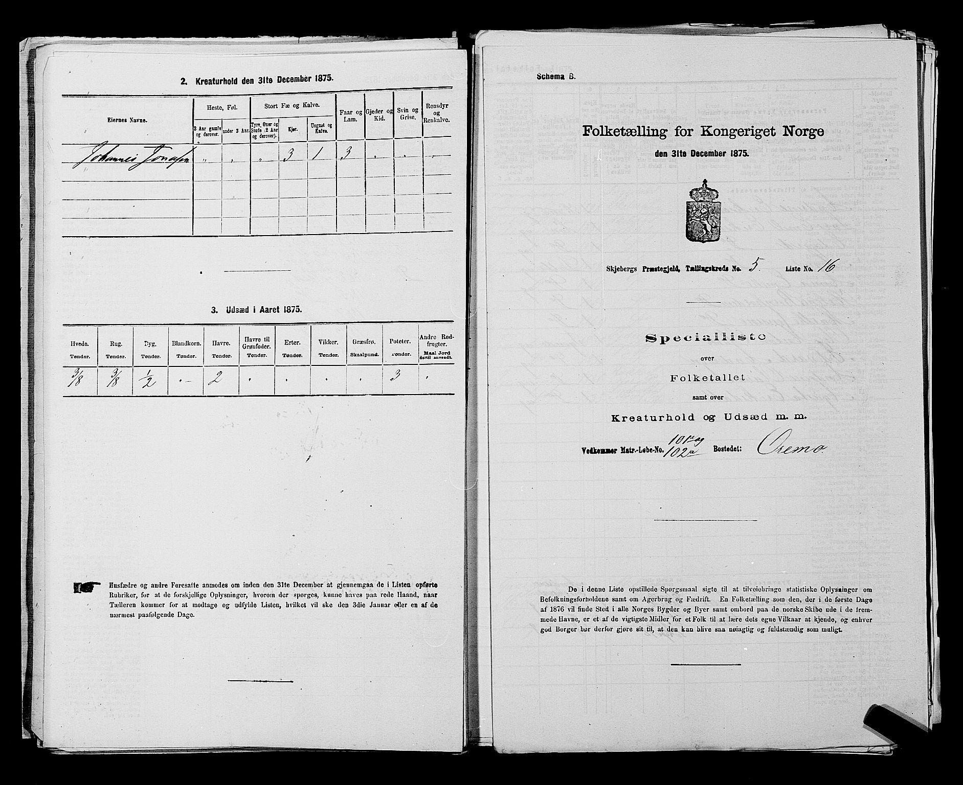 RA, Folketelling 1875 for 0115P Skjeberg prestegjeld, 1875, s. 879