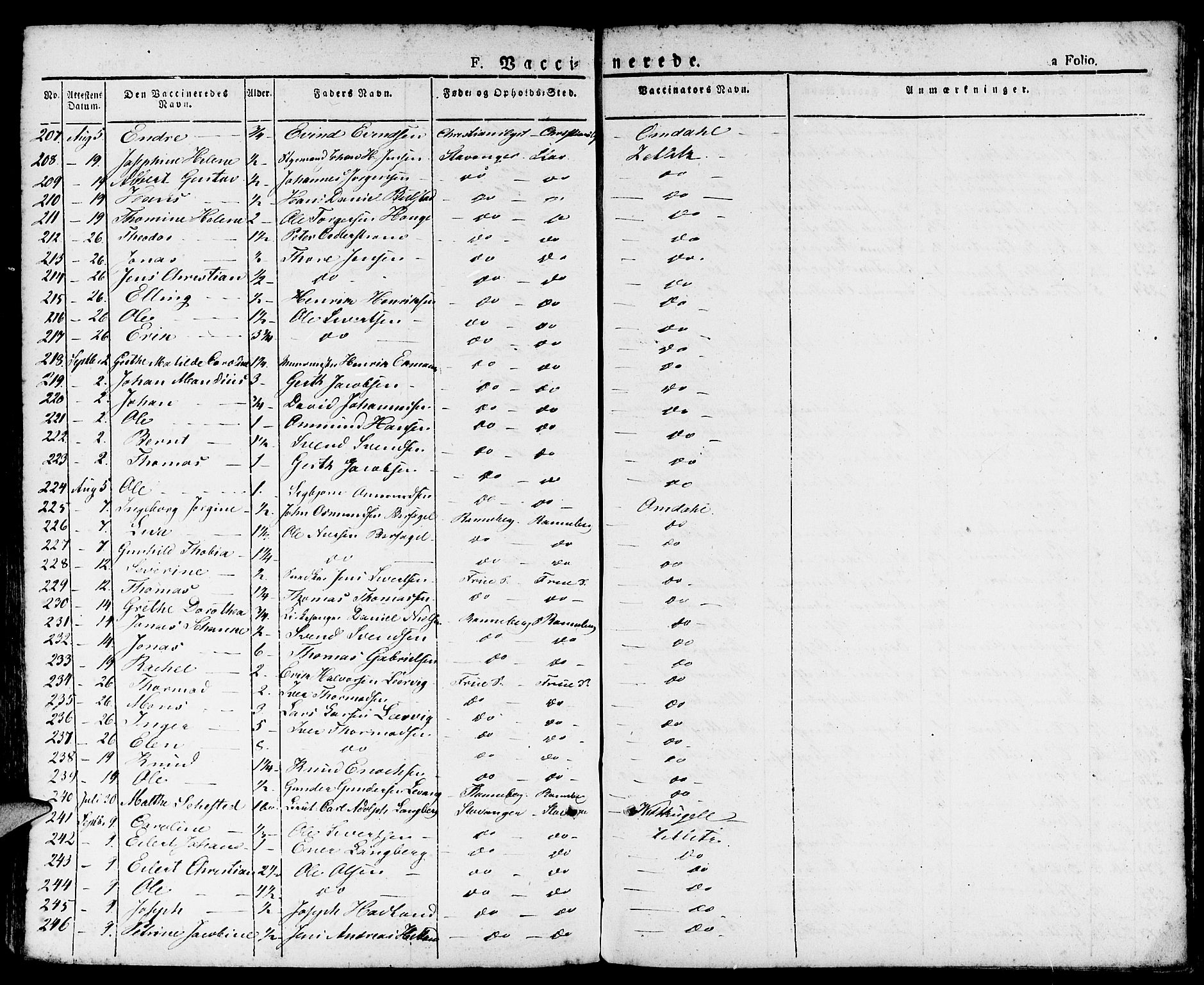 Domkirken sokneprestkontor, AV/SAST-A-101812/001/30/30BA/L0011: Ministerialbok nr. A 11, 1832-1856