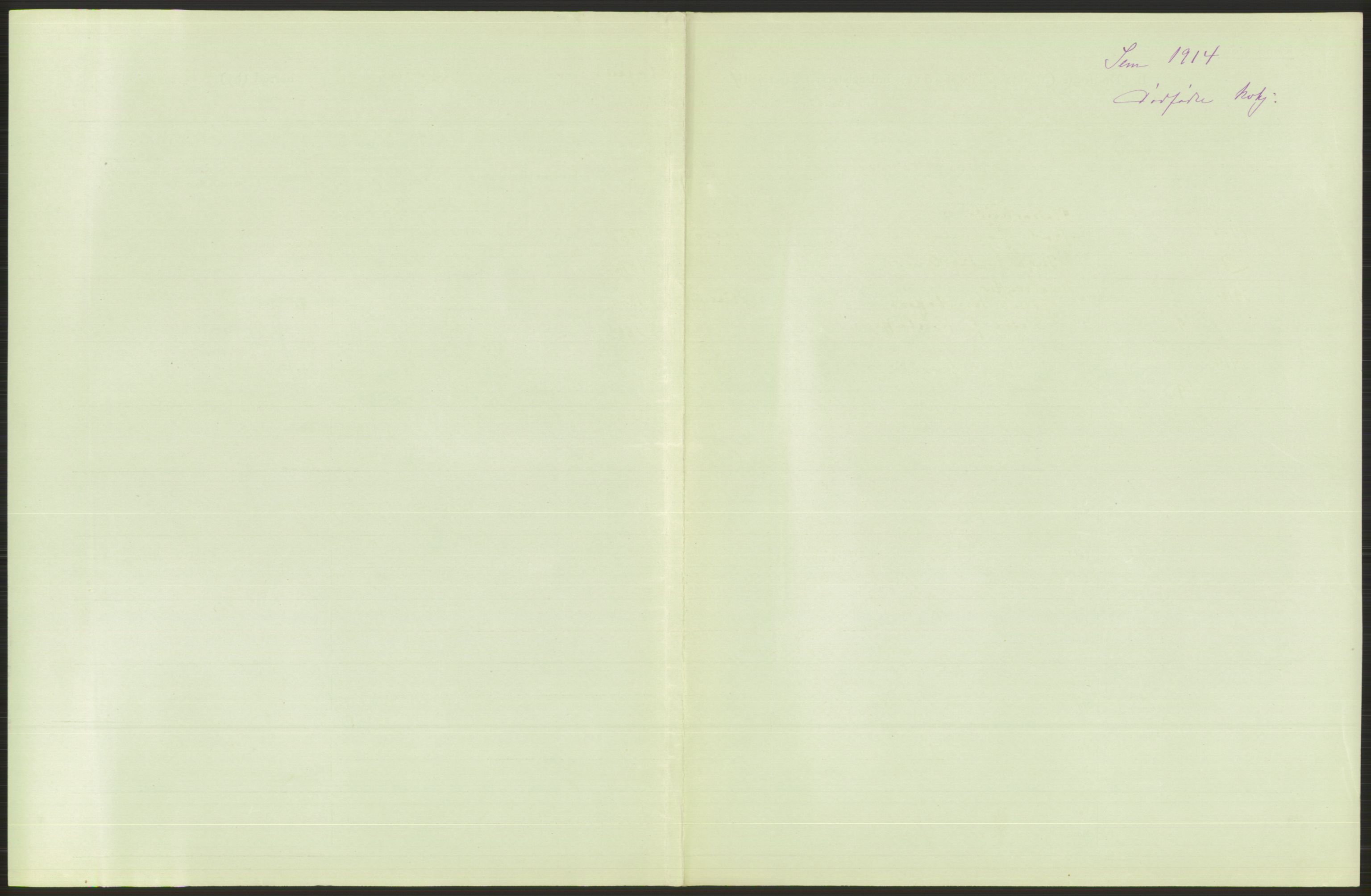 Statistisk sentralbyrå, Sosiodemografiske emner, Befolkning, AV/RA-S-2228/D/Df/Dfb/Dfbd/L0018: Jarlsberg og Larviks amt: Gifte, døde, dødfødte. Bygder og byer., 1914, s. 277