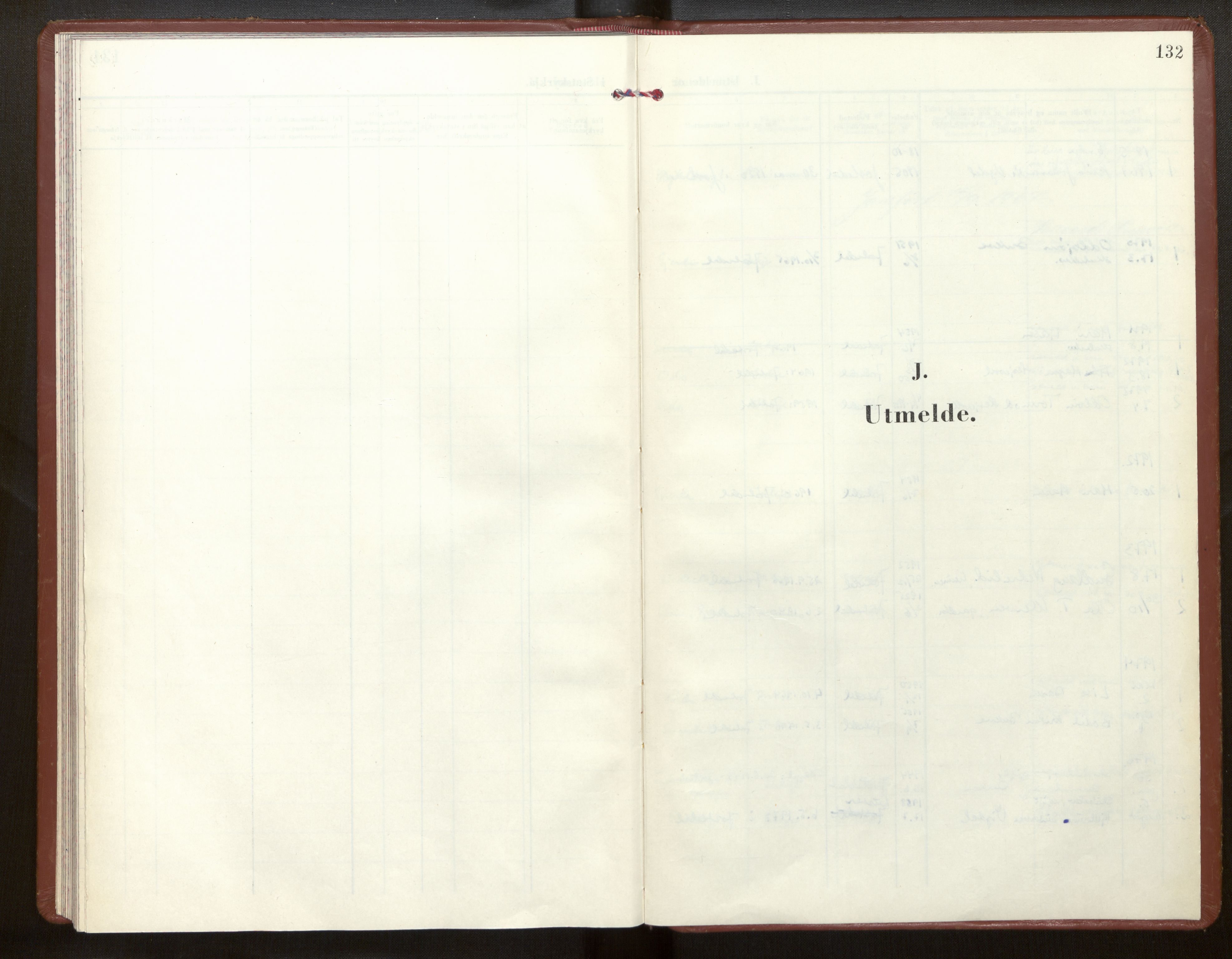 Jostedal sokneprestembete, AV/SAB-A-80601/H/Haa/Haab/L0004: Ministerialbok nr. B 4, 1954-1979, s. 132
