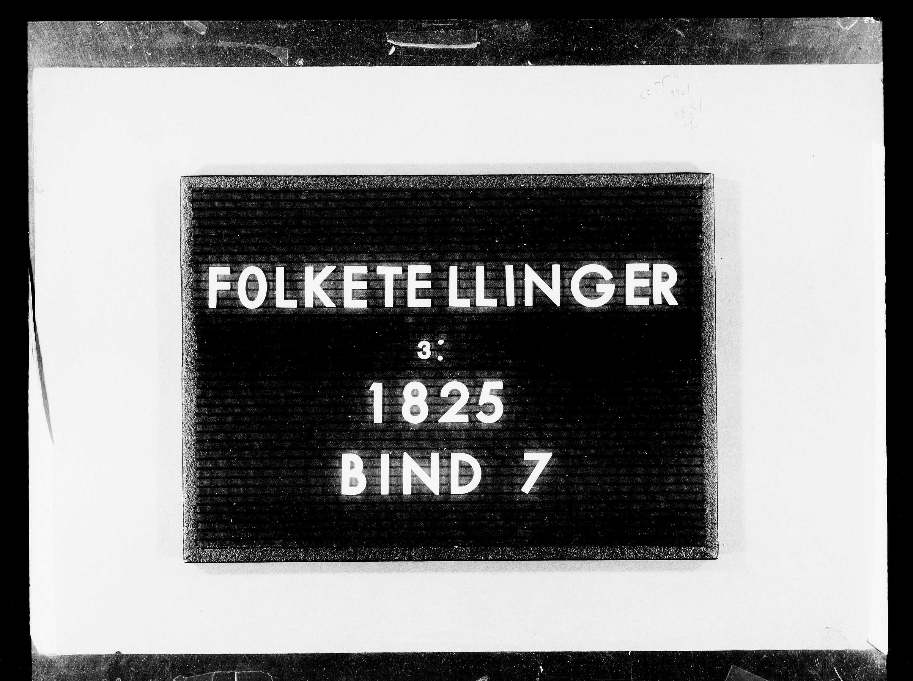 RA, Folketellingen 1825, bind 7: Buskerud amt, 1825