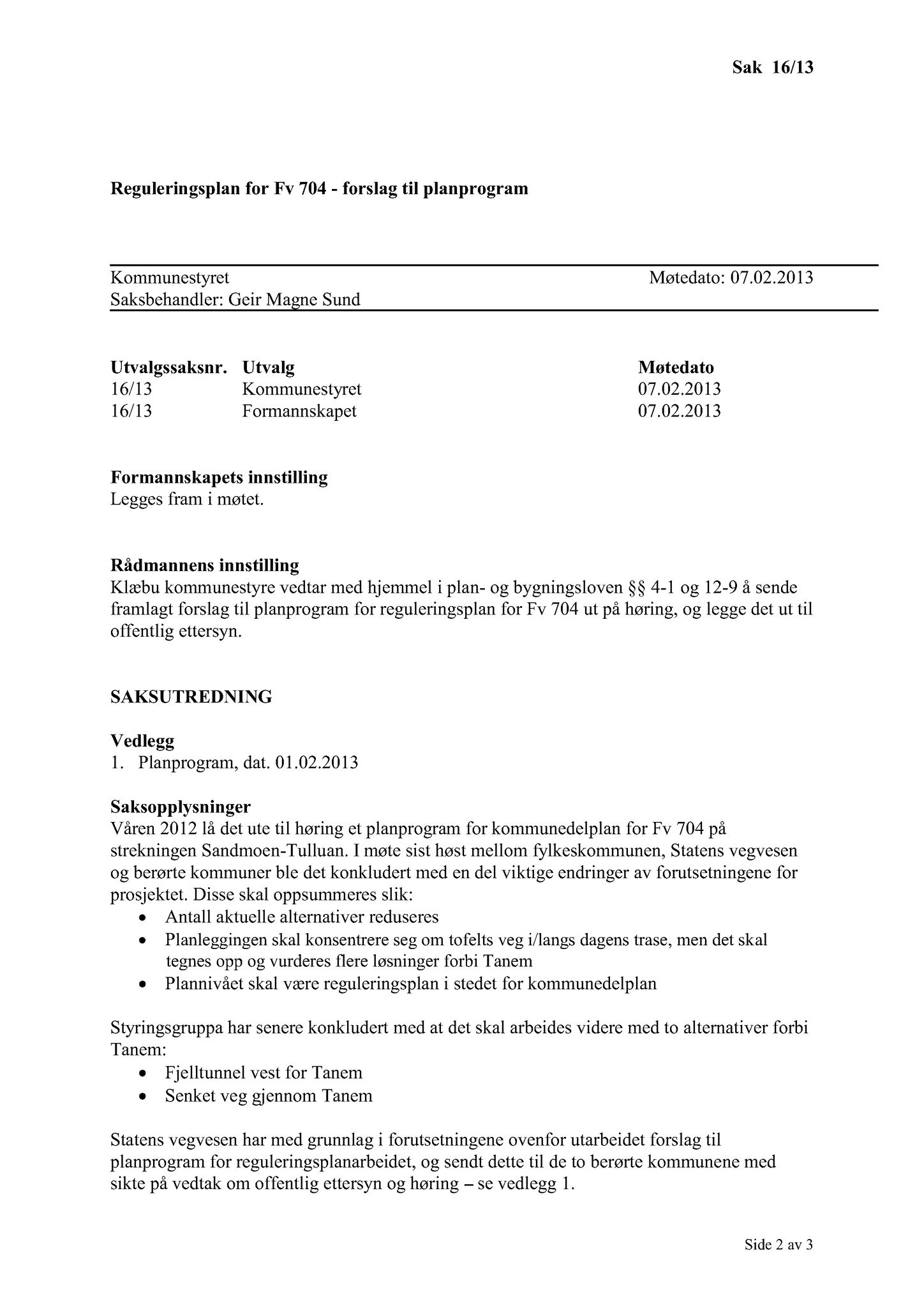 Klæbu Kommune, TRKO/KK/01-KS/L006: Kommunestyret - Møtedokumenter, 2013, s. 346