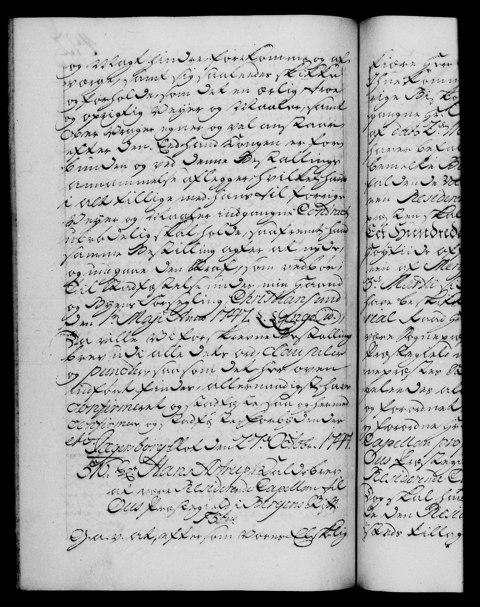 Danske Kanselli 1572-1799, RA/EA-3023/F/Fc/Fca/Fcaa/L0035: Norske registre, 1746-1748, s. 492b