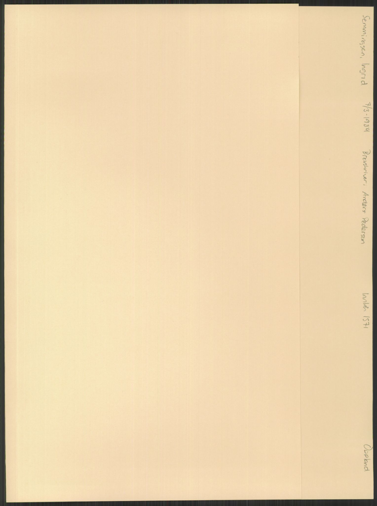 Samlinger til kildeutgivelse, Amerikabrevene, RA/EA-4057/F/L0014: Innlån fra Oppland: Nyberg - Slettahaugen, 1838-1914, s. 767