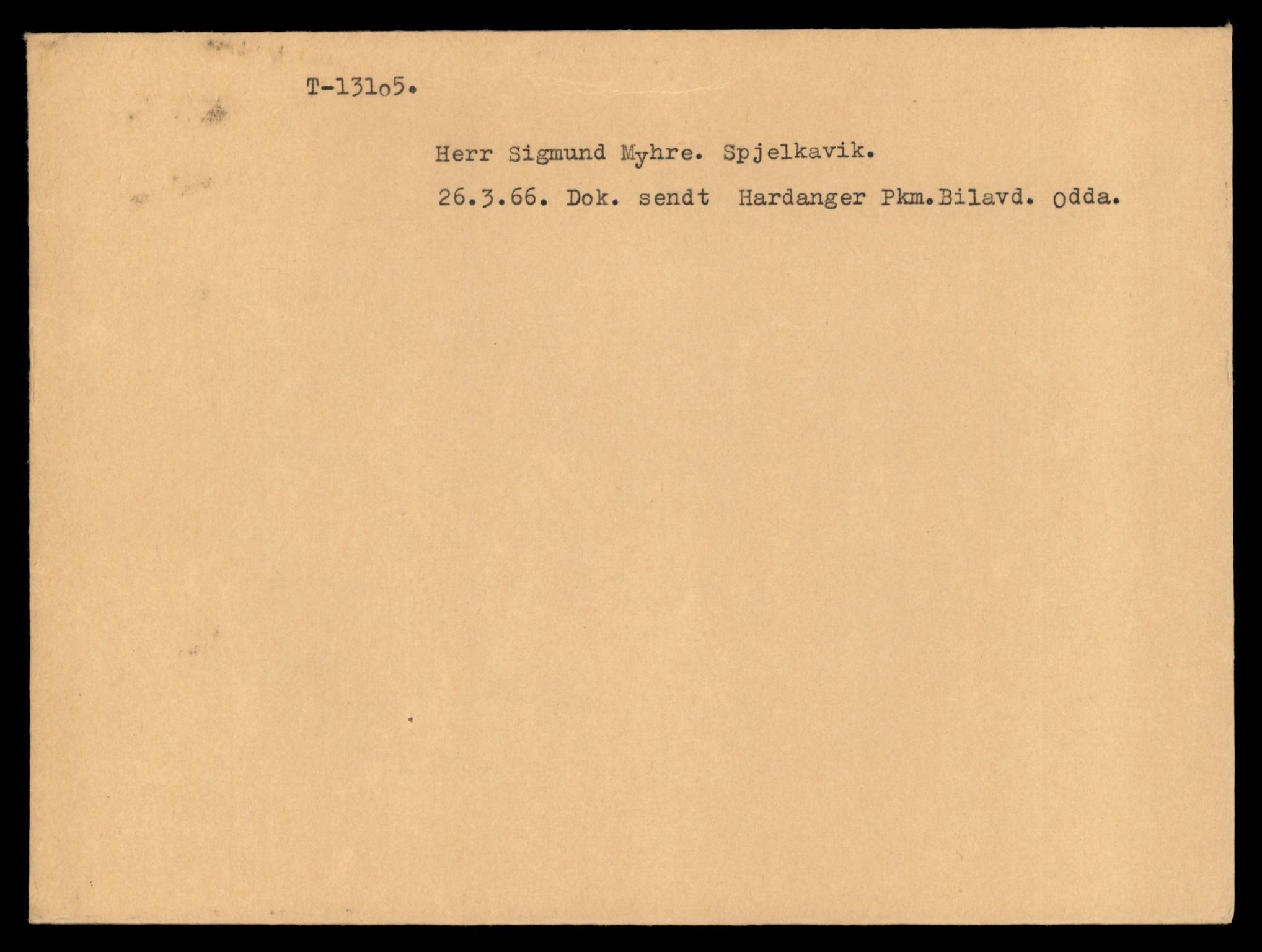 Møre og Romsdal vegkontor - Ålesund trafikkstasjon, AV/SAT-A-4099/F/Fe/L0037: Registreringskort for kjøretøy T 13031 - T 13179, 1927-1998, s. 1484