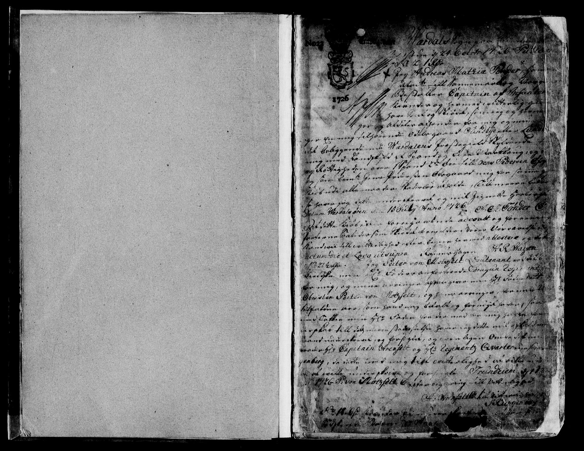 Stjør- og Verdal sorenskriveri, AV/SAT-A-4167/1/2/2C/L0001: Pantebok nr. A-1, 1726-1742, s. 1
