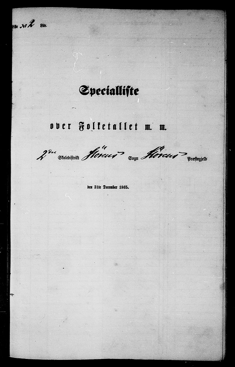 RA, Folketelling 1865 for 1648P Støren prestegjeld, 1865, s. 38