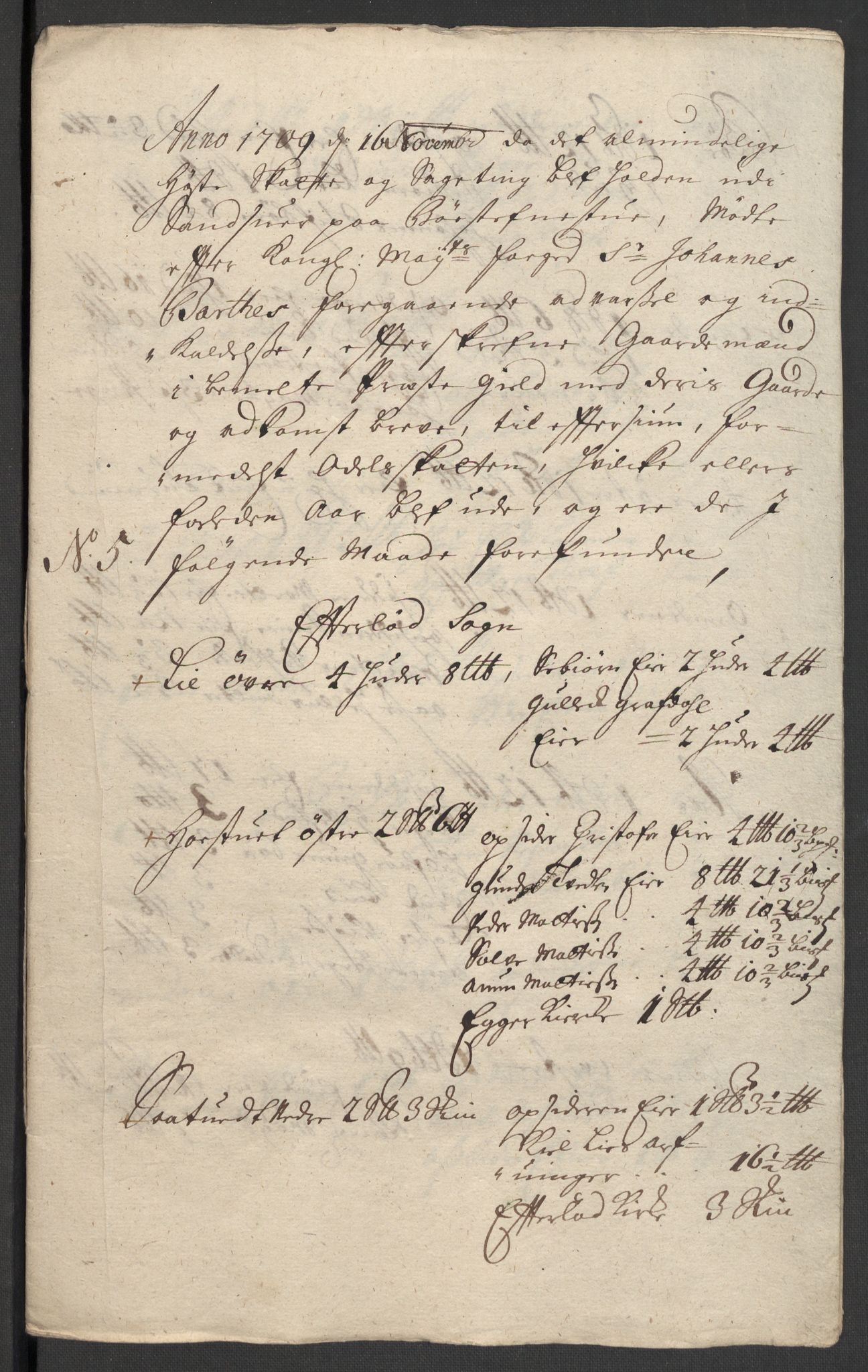 Rentekammeret inntil 1814, Reviderte regnskaper, Fogderegnskap, RA/EA-4092/R24/L1585: Fogderegnskap Numedal og Sandsvær, 1709-1710, s. 106