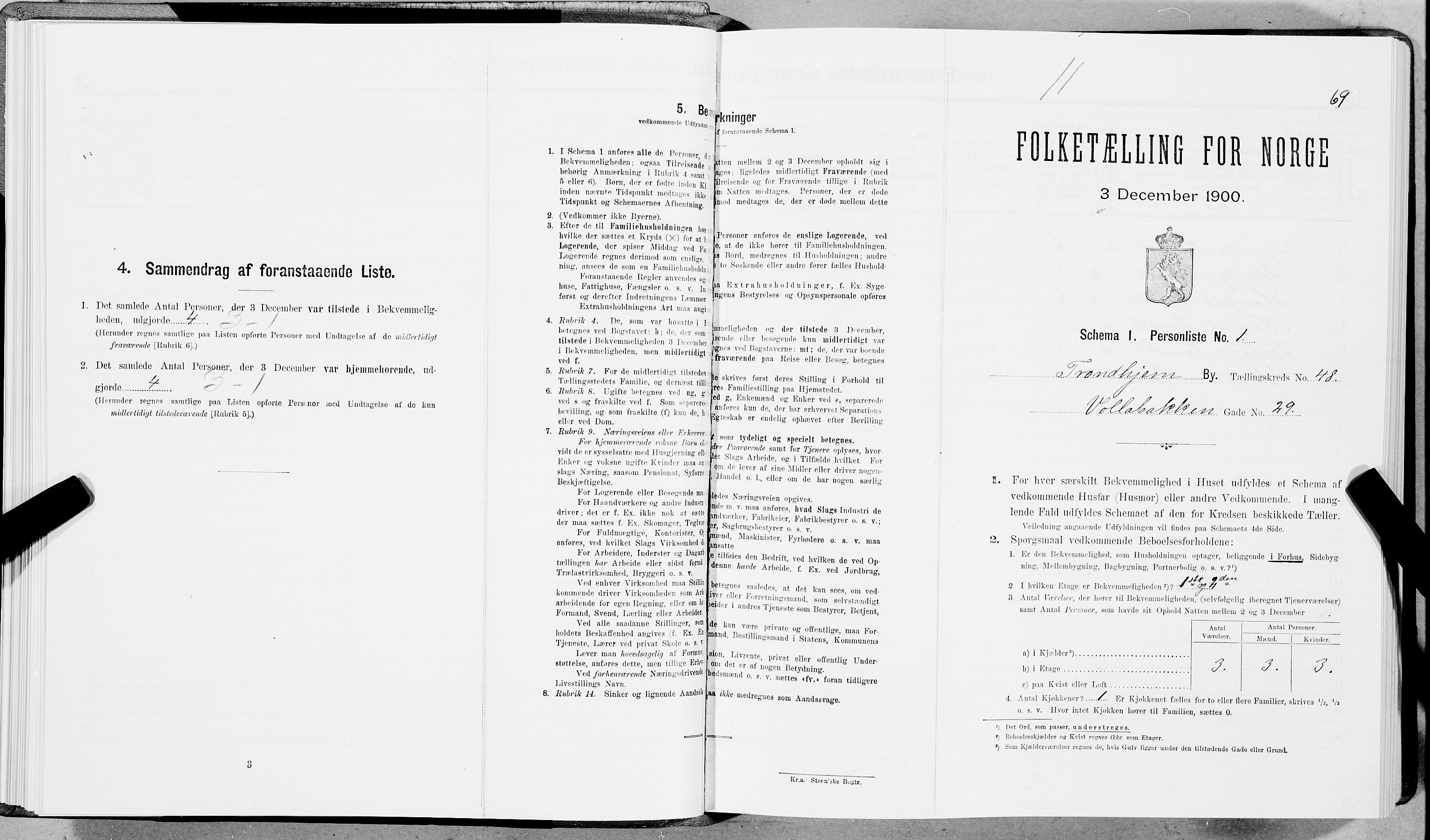 SAT, Folketelling 1900 for 1601 Trondheim kjøpstad, 1900, s. 7910