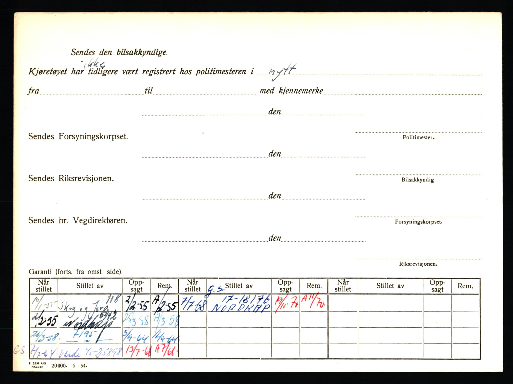 Stavanger trafikkstasjon, SAST/A-101942/0/F/L0046: L-27800 - L-28399, 1930-1971, s. 1977